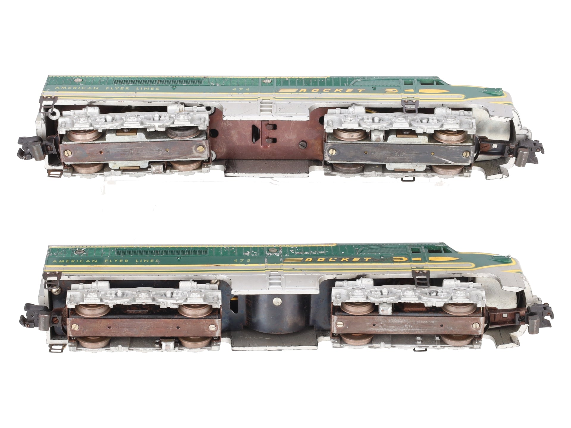 American Flyer 4745 S American Flyer Lines Rocket PA-1 AA Diesel Locomotive Set