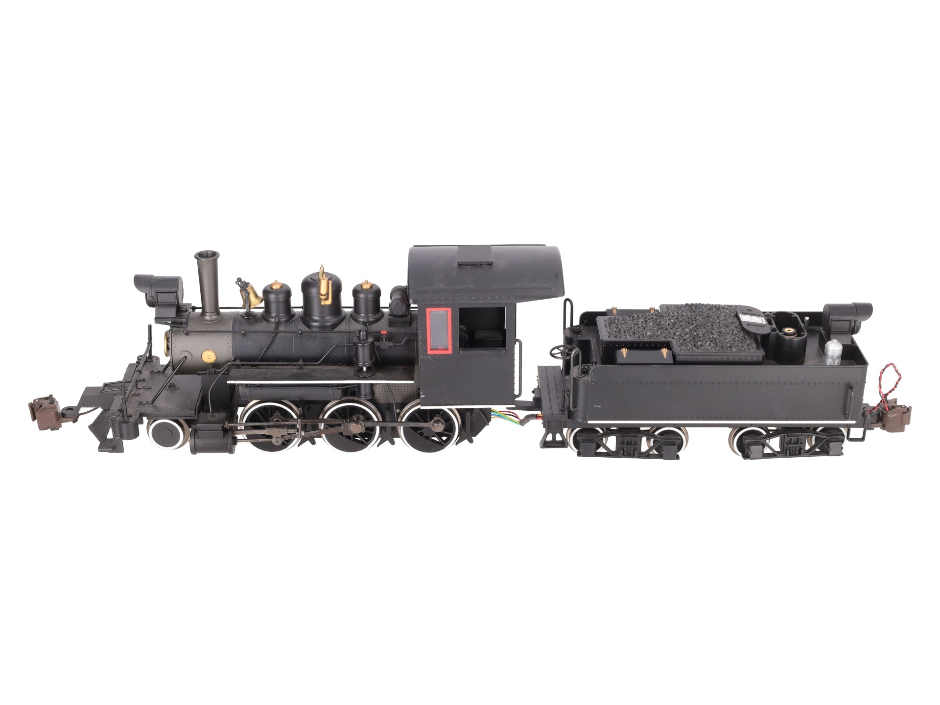 Bachmann 91599 Unlettered Baldwin Industrial 2-6-0 Steam Mogul with Tender VG