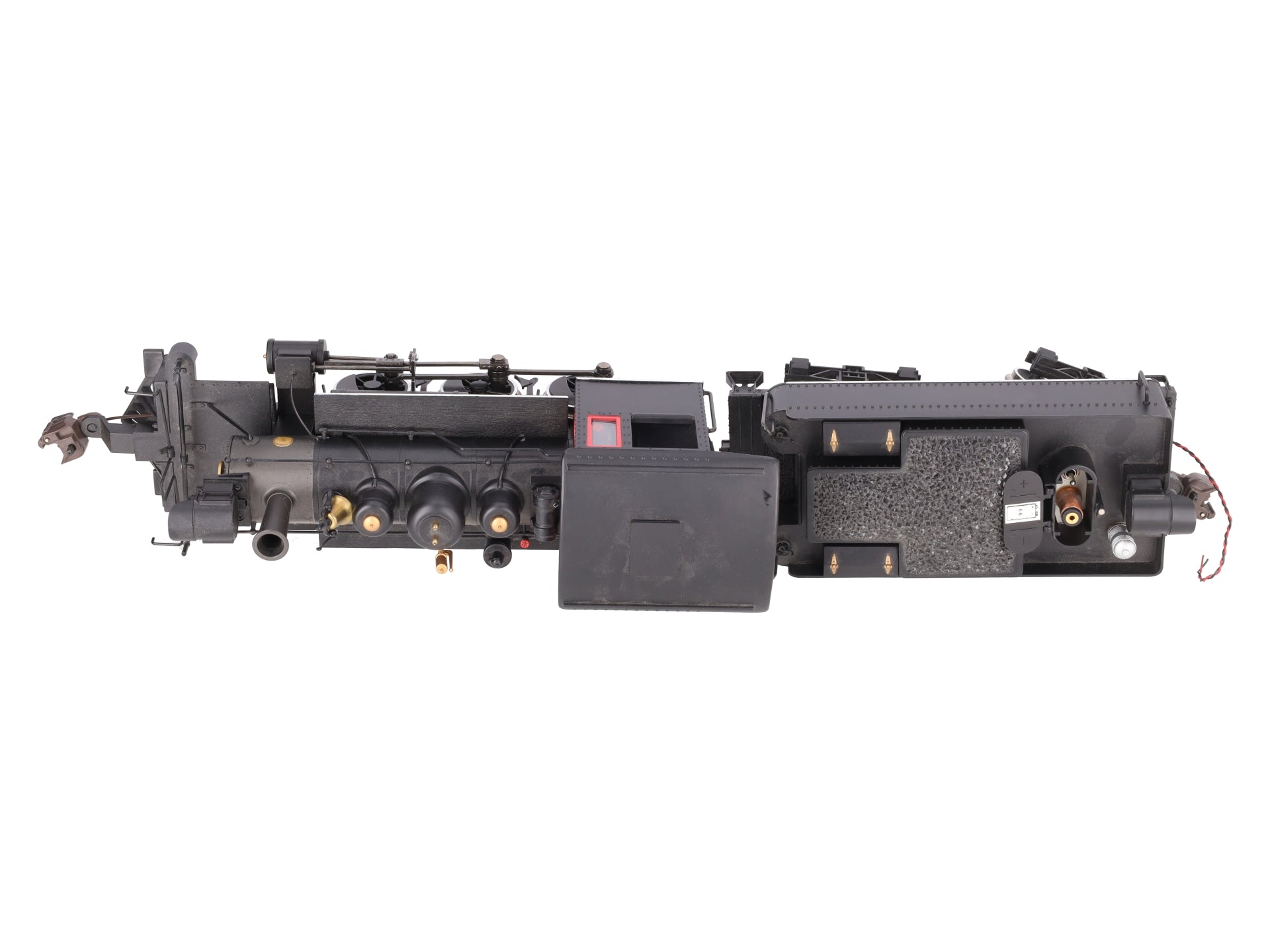 Bachmann 91599 Unlettered Baldwin Industrial 2-6-0 Steam Mogul with Tender VG