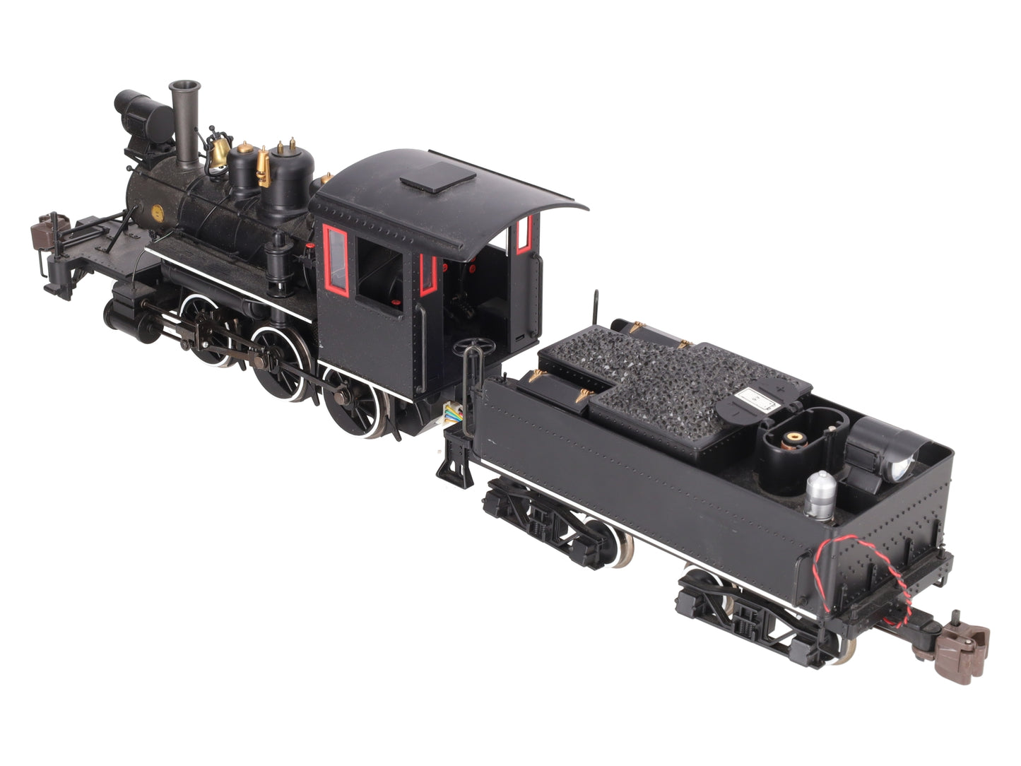 Bachmann 91599 Unlettered Baldwin Industrial 2-6-0 Steam Mogul with Tender VG