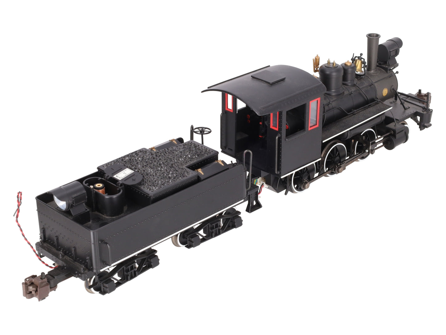 Bachmann 91599 Unlettered Baldwin Industrial 2-6-0 Steam Mogul with Tender VG