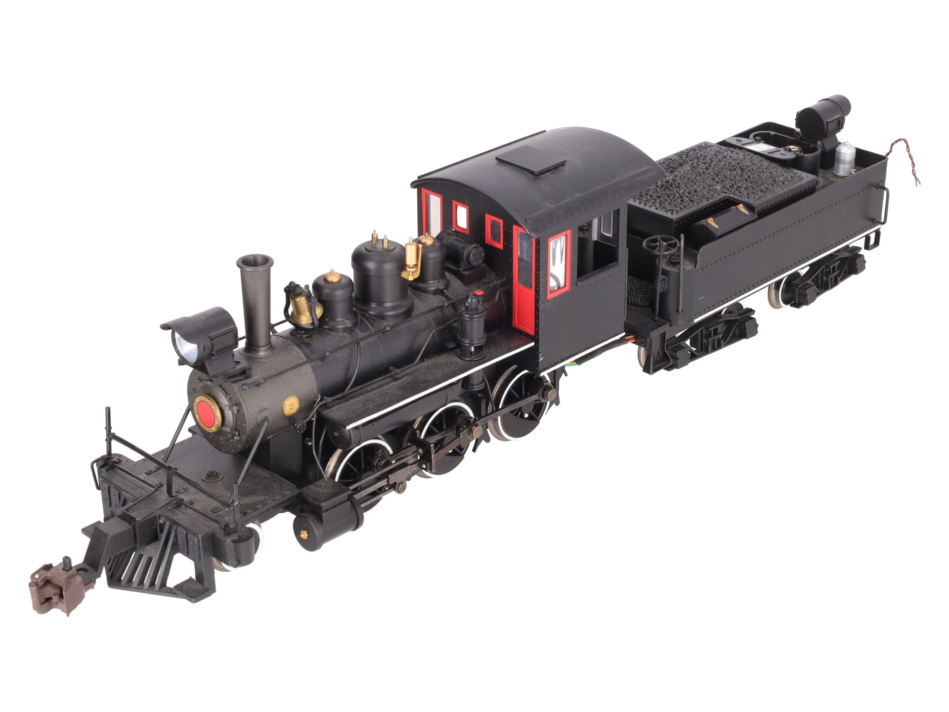 Bachmann 91599 Unlettered Baldwin Industrial 2-6-0 Steam Mogul with Tender VG