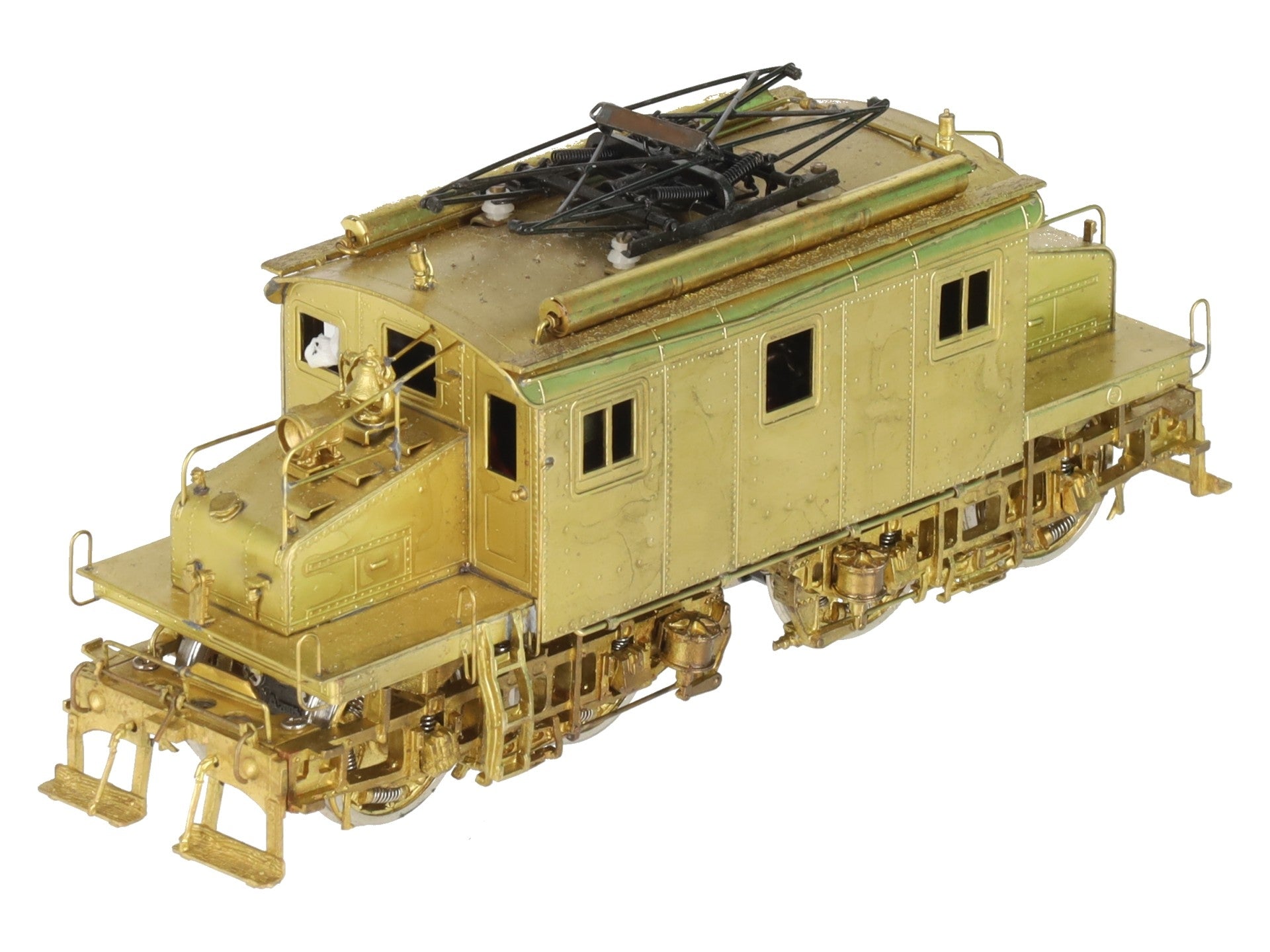 Overland 5016 HO Scale BRASS New Haven 'EY-2' Electric Switcher LN/Box