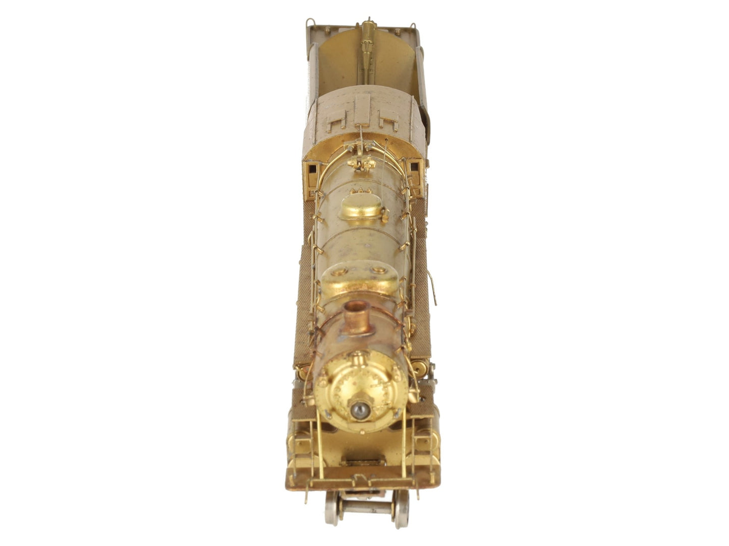 Pacific Fast Mail HO Brass 4-6-2 Steam Locomotive & Tender VG/Box