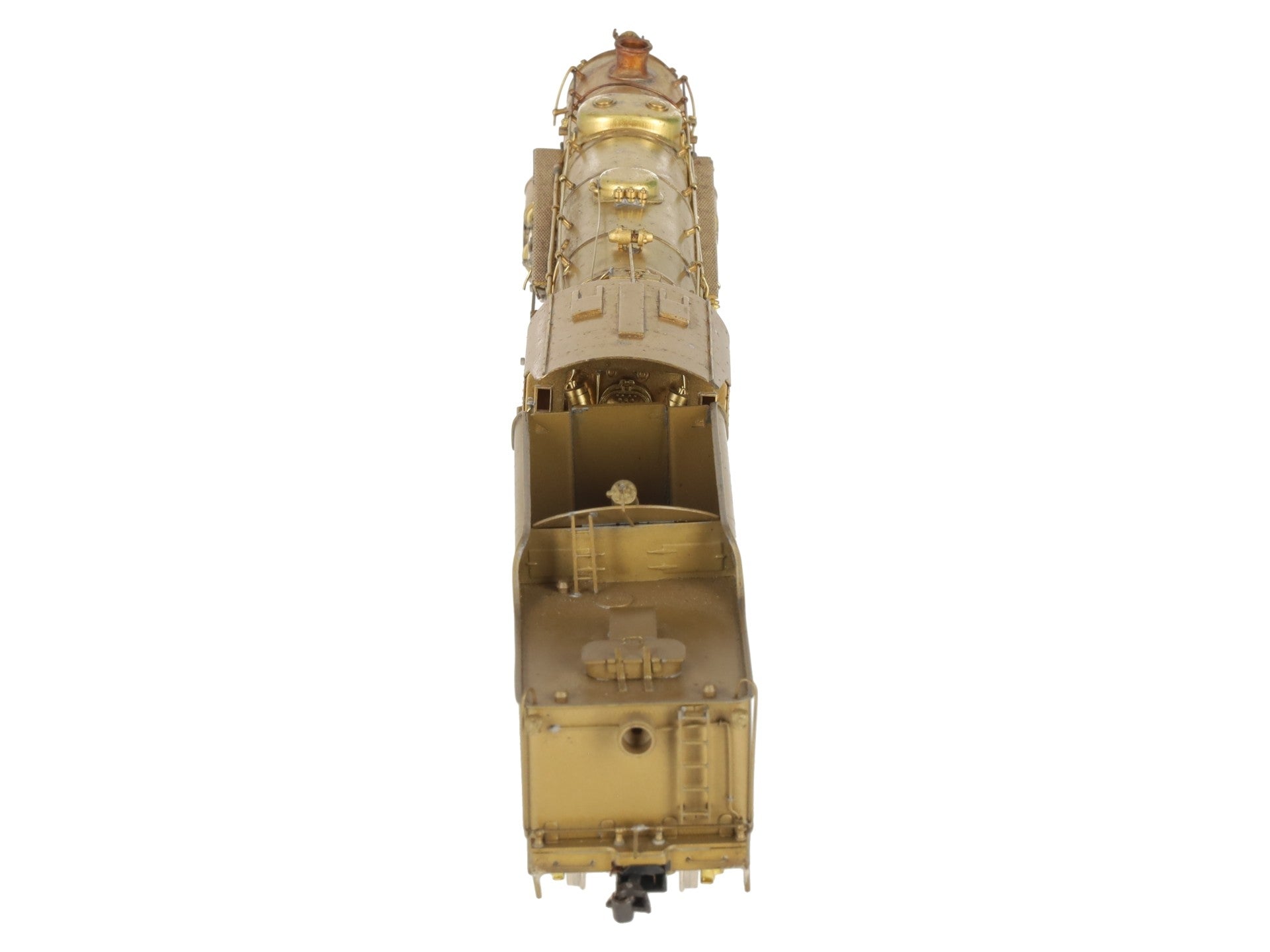 Pacific Fast Mail HO Brass 4-6-2 Steam Locomotive & Tender VG/Box