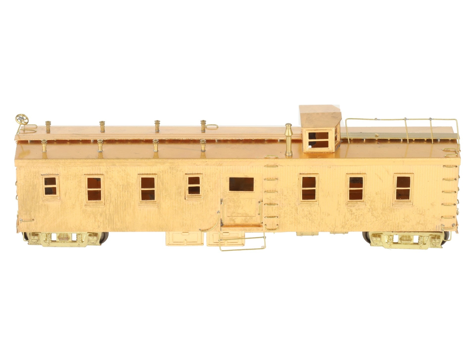 Hallmark Models HO BRASS Santa Fe Dynamometer Car #29 VG/Box