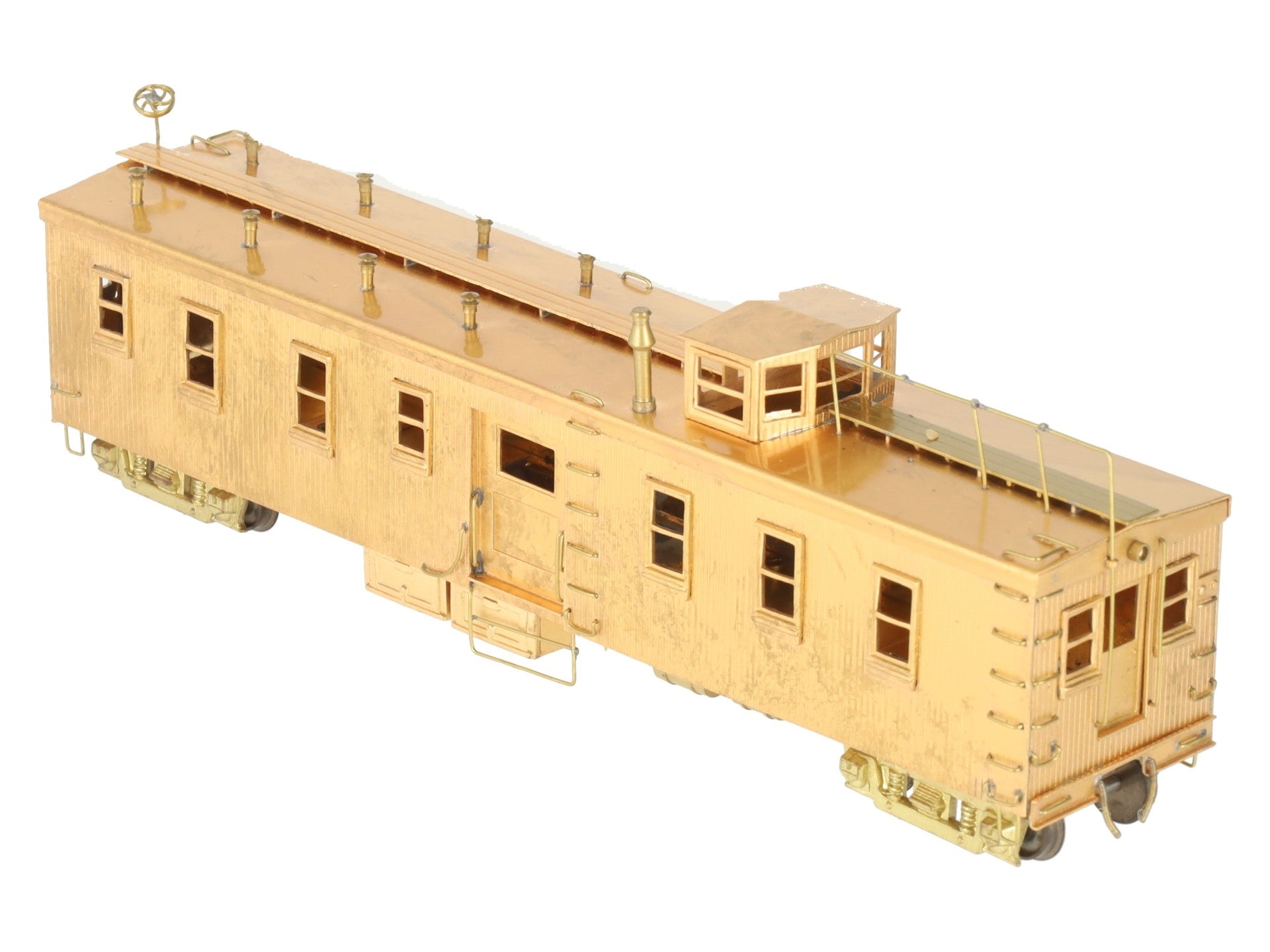 Hallmark Models HO BRASS Santa Fe Dynamometer Car #29 VG/Box