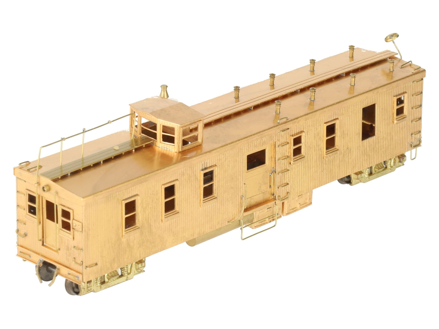 Hallmark Models HO BRASS Santa Fe Dynamometer Car #29 VG/Box