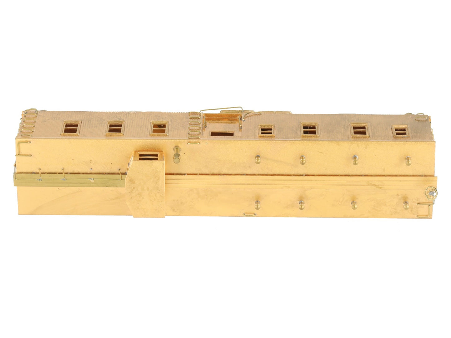 Hallmark Models HO BRASS Santa Fe Dynamometer Car #29 VG/Box