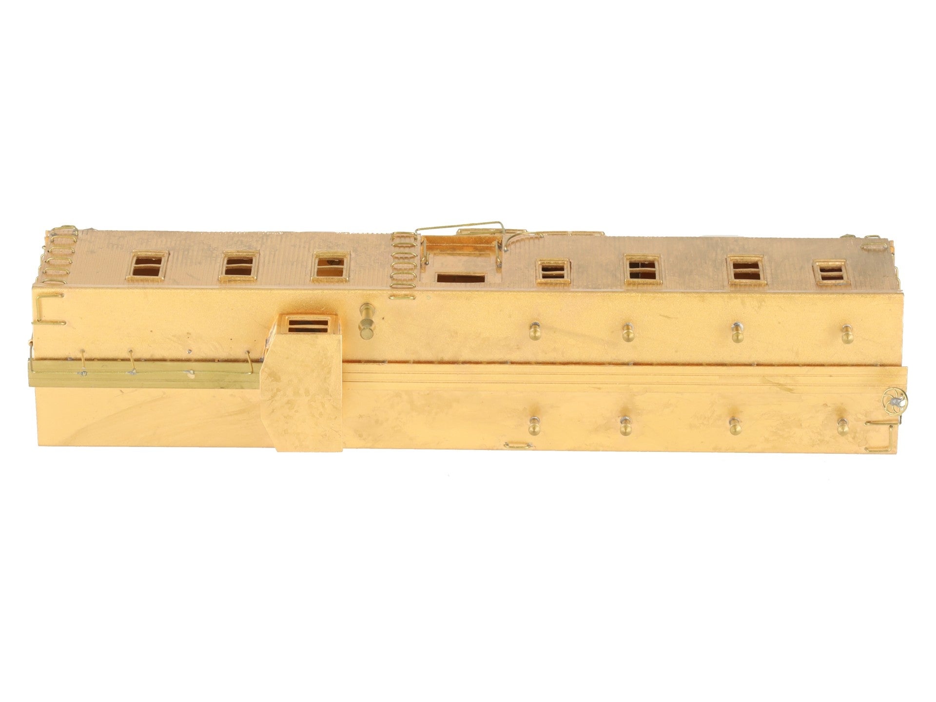 Hallmark Models HO BRASS Santa Fe Dynamometer Car #29 VG/Box