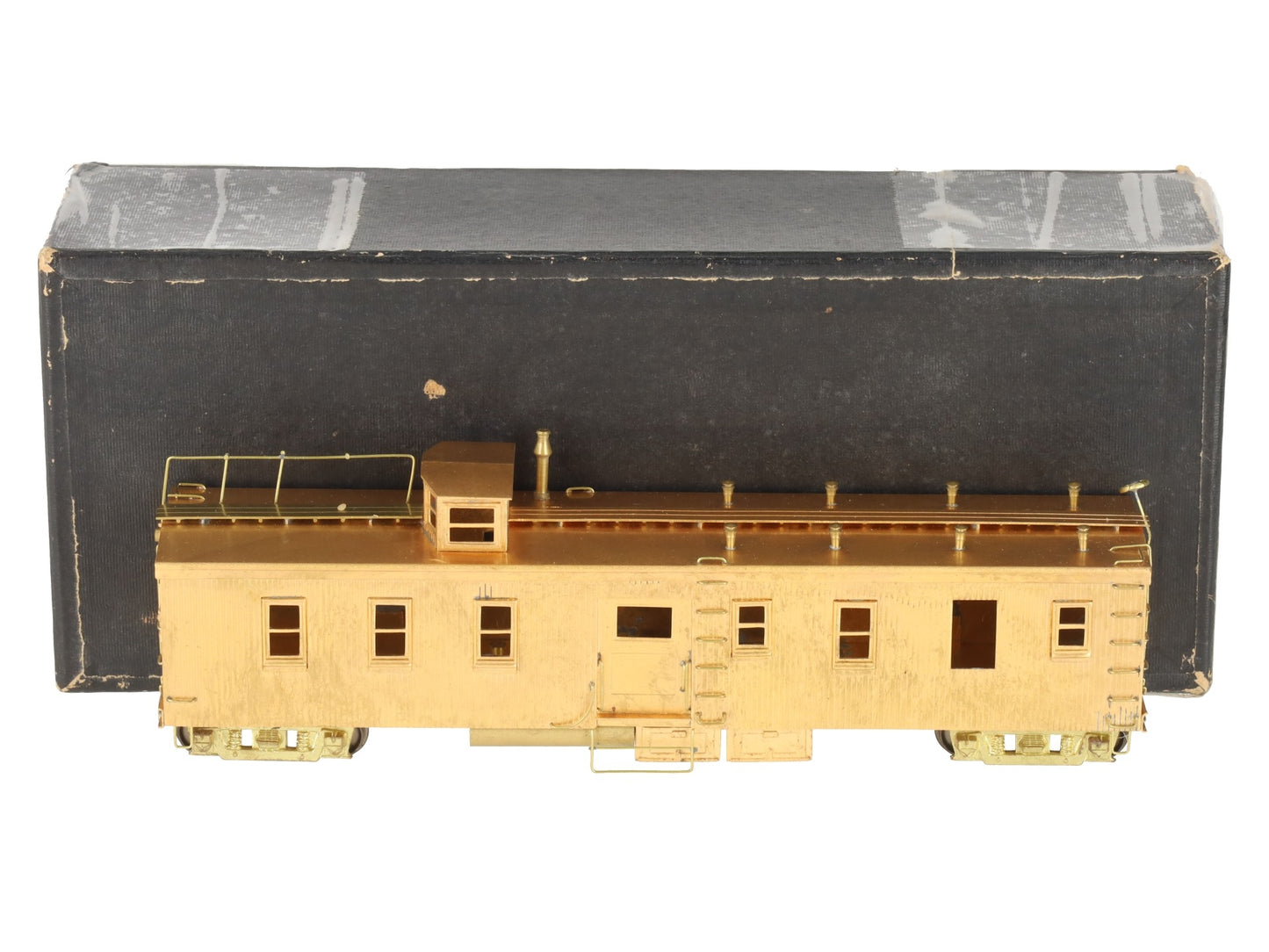 Hallmark Models HO BRASS Santa Fe Dynamometer Car #29 VG/Box