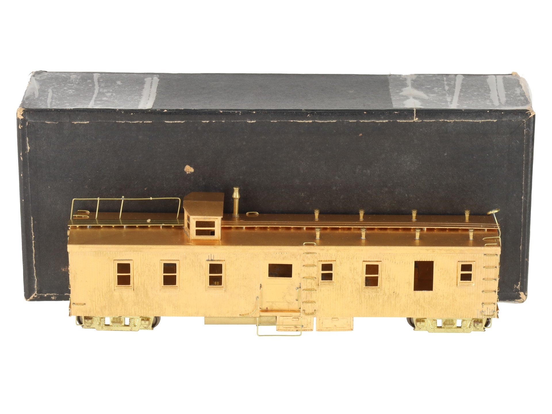Hallmark Models HO BRASS Santa Fe Dynamometer Car #29 VG/Box