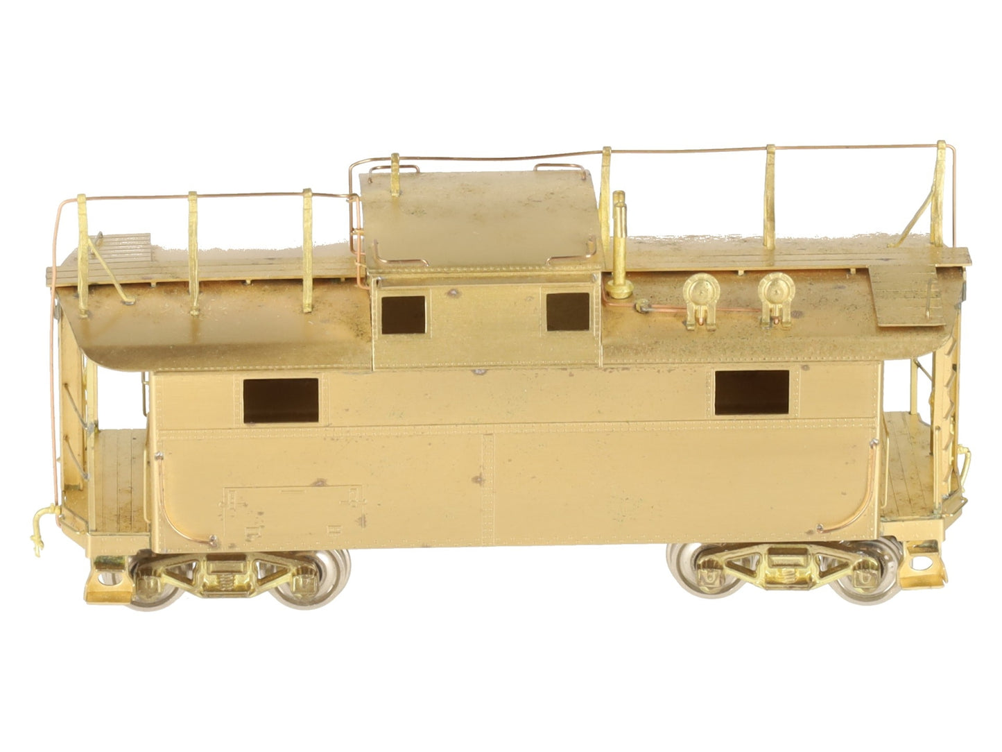 Samhongsa HO Brass Caboose EX