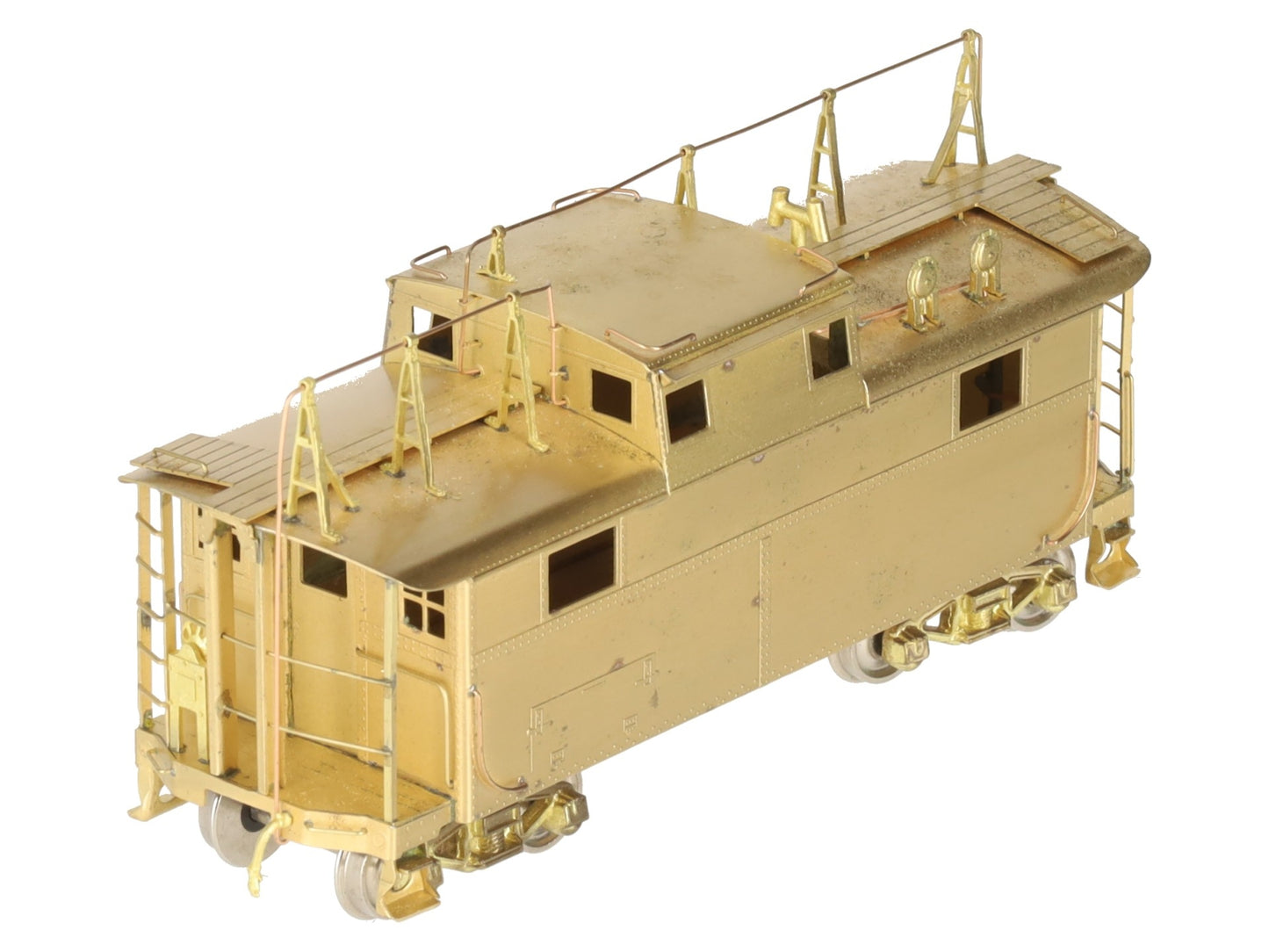 Samhongsa HO Brass Caboose EX