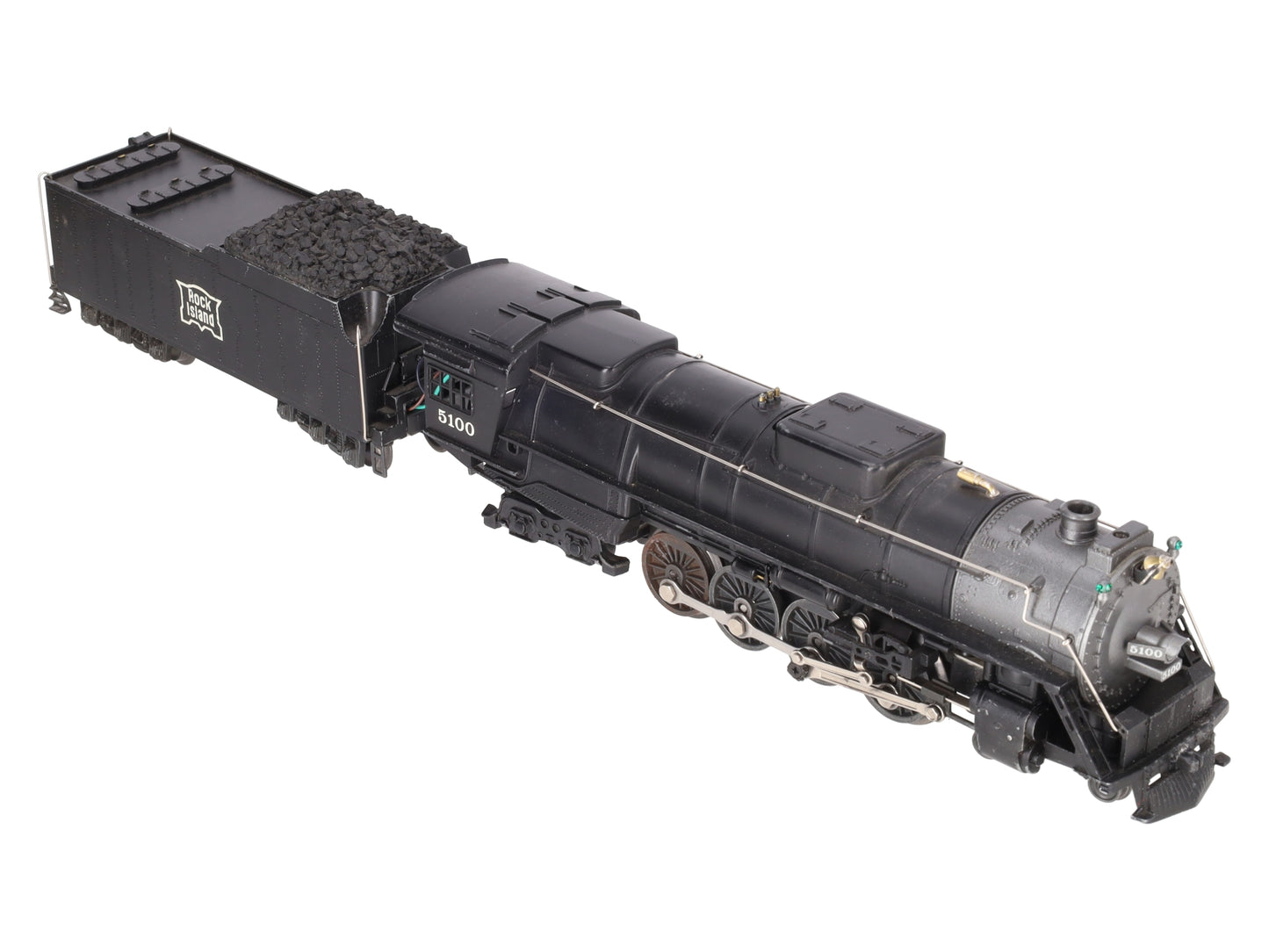 Lionel 6-18001 O Gauge Rock Island 4-8-4 Steam Locomotive & Tender #5100 VG