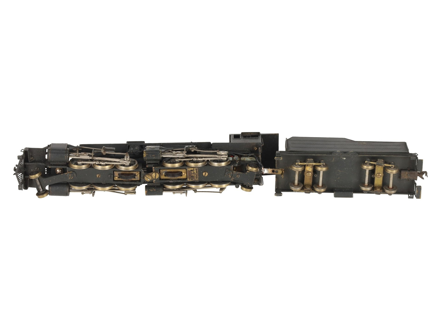 United Scale Models HO Brass Sierra Railroad 2-6-6-2 Steam Locomotive & Tender VG/Box