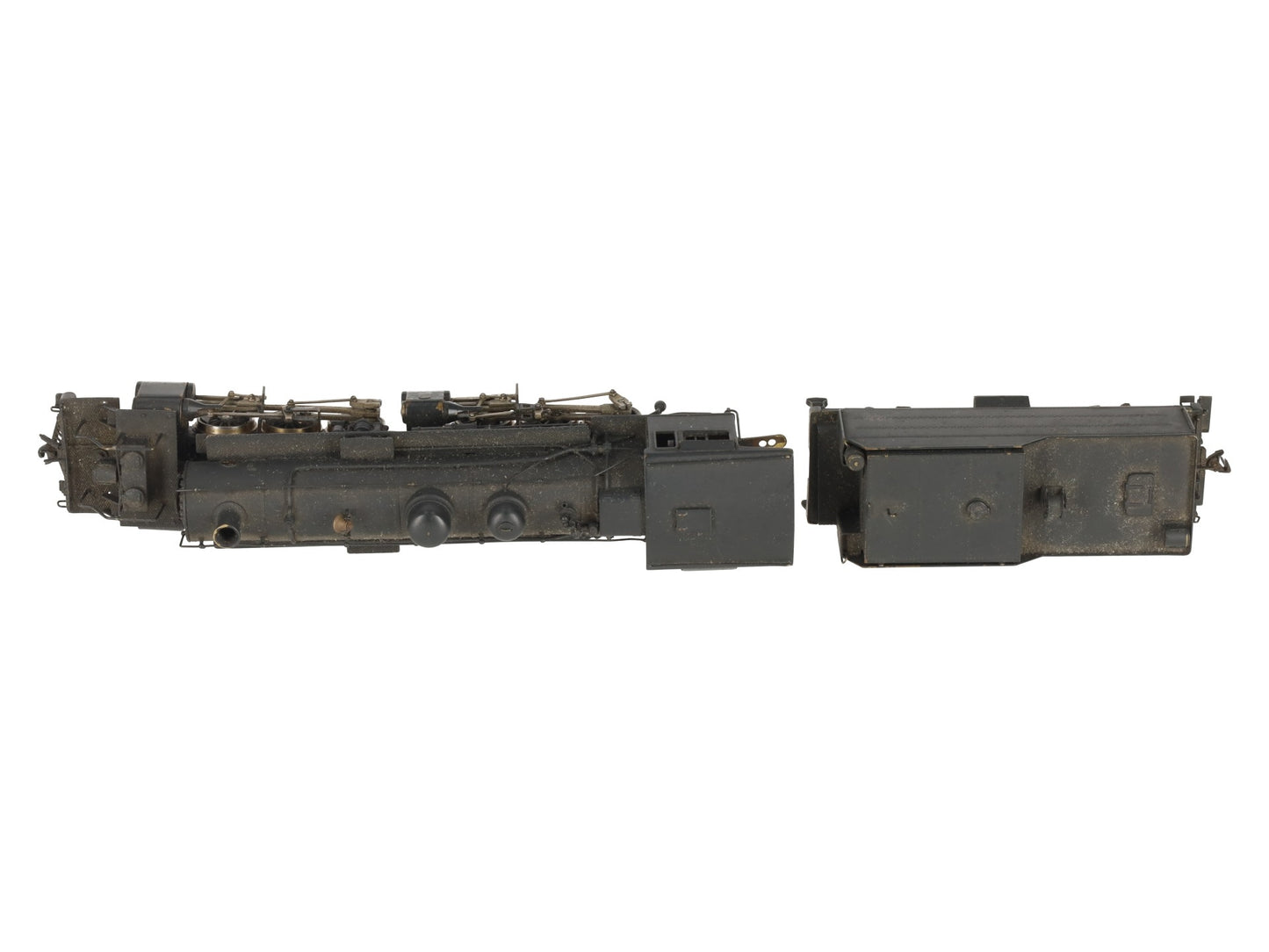 United Scale Models HO Brass Sierra Railroad 2-6-6-2 Steam Locomotive & Tender VG/Box