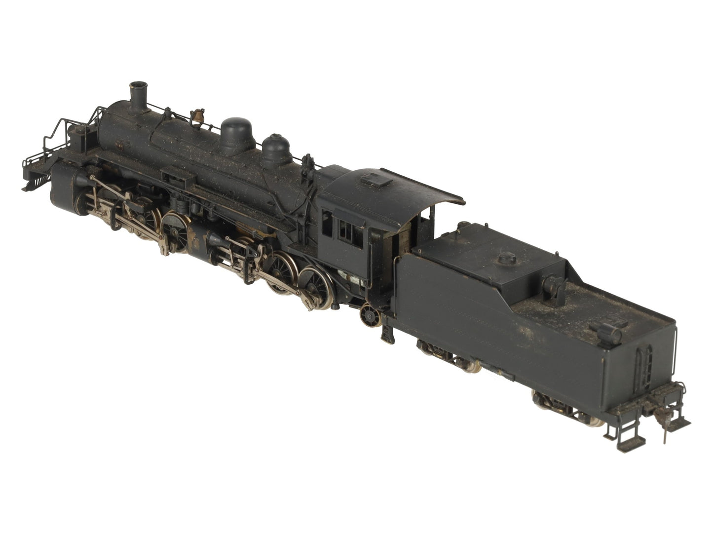 United Scale Models HO Brass Sierra Railroad 2-6-6-2 Steam Locomotive & Tender VG/Box
