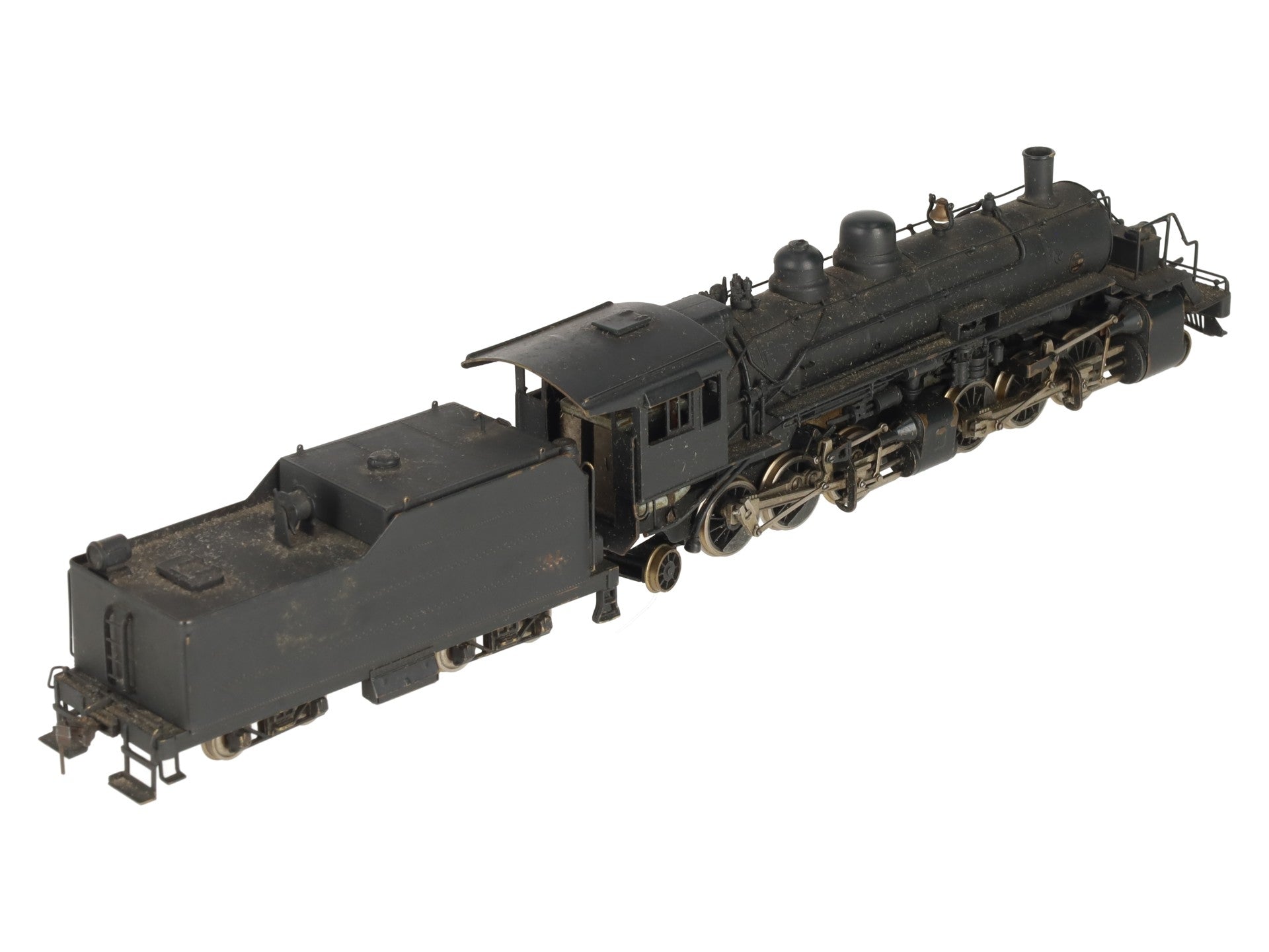 United Scale Models HO Brass Sierra Railroad 2-6-6-2 Steam Locomotive & Tender VG/Box