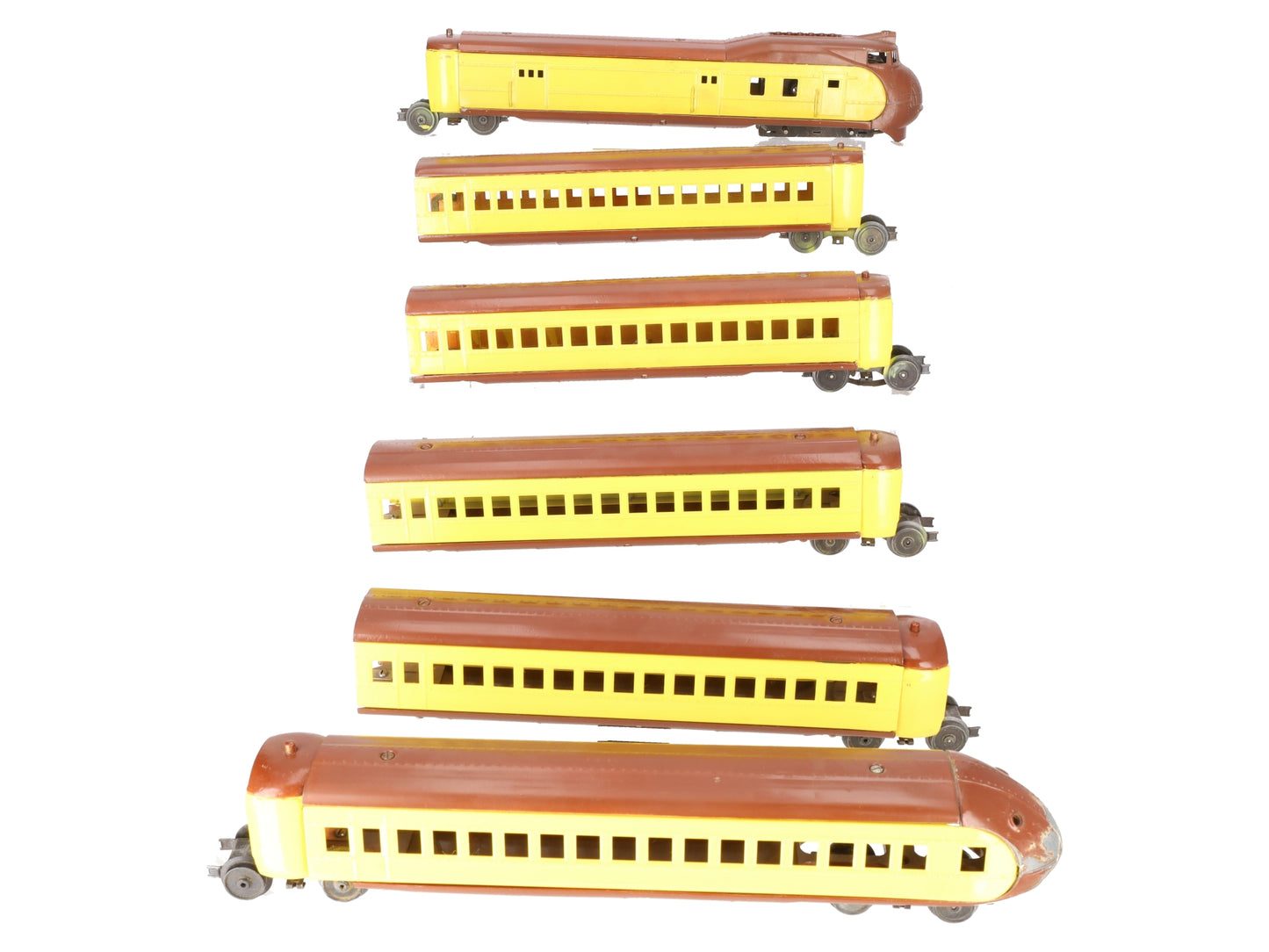 Lionel 752W Vintage Custom O Prewar M10000 Streamliner Set