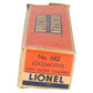 Lionel 682 Vintage O Postwar PRR 6-8-6 Steam Locomotive w/2046W-50 Tender VG/Box
