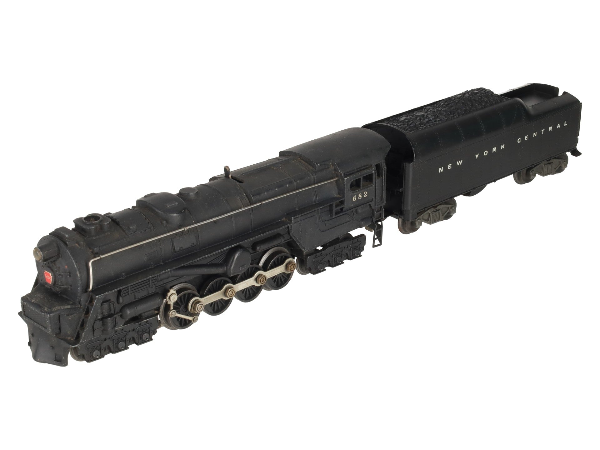 Lionel 682 Vintage O Postwar PRR 6-8-6 Steam Locomotive w/2046W-50 Tender VG/Box