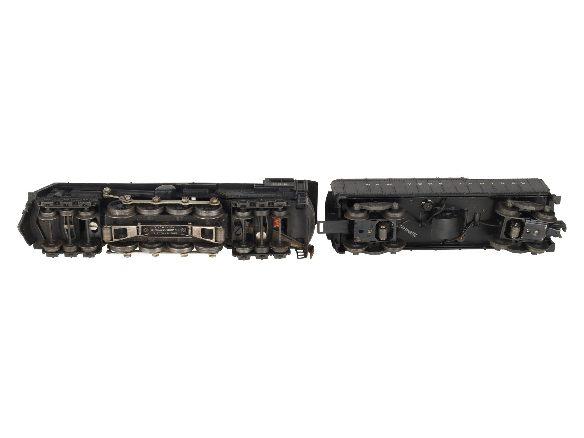 Lionel 682 Vintage O Postwar PRR 6-8-6 Steam Locomotive w/2046W-50 Tender VG/Box