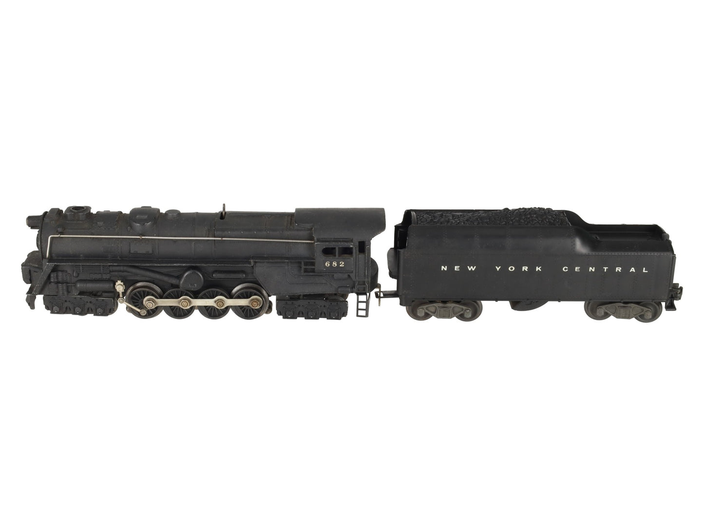 Lionel 682 Vintage O Postwar PRR 6-8-6 Steam Locomotive w/2046W-50 Tender VG/Box