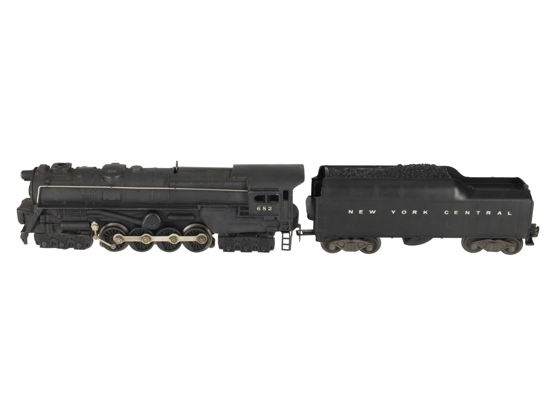 Lionel 682 Vintage O Postwar PRR 6-8-6 Steam Locomotive w/2046W-50 Tender VG/Box
