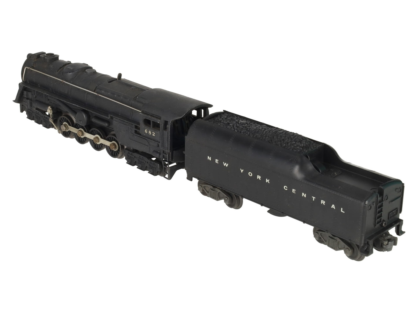 Lionel 682 Vintage O Postwar PRR 6-8-6 Steam Locomotive w/2046W-50 Tender VG/Box