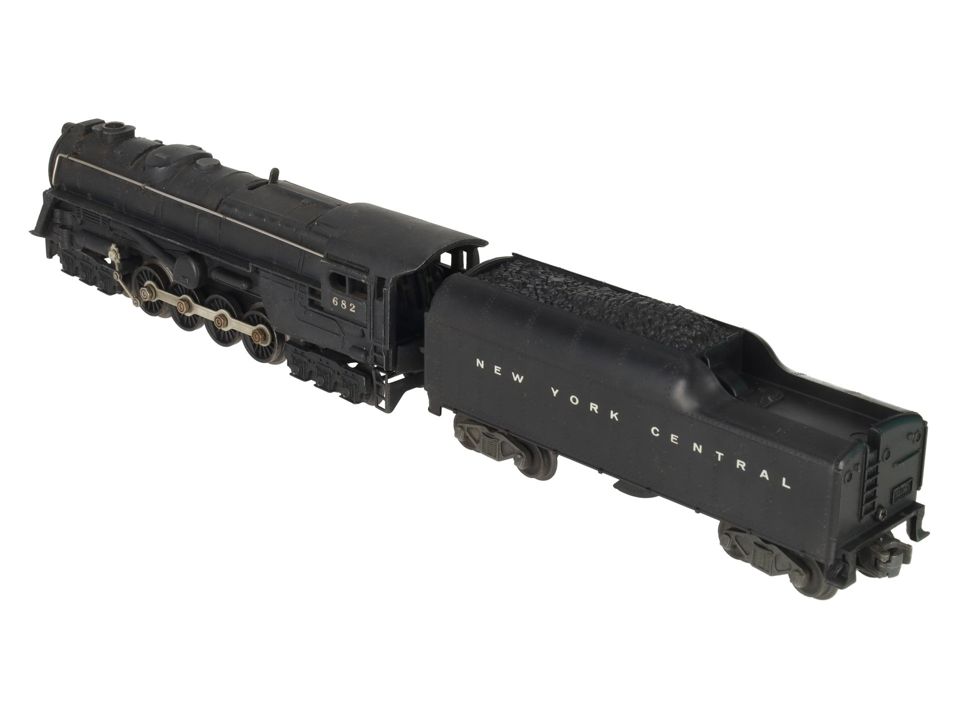 Lionel 682 Vintage O Postwar PRR 6-8-6 Steam Locomotive w/2046W-50 Tender VG/Box