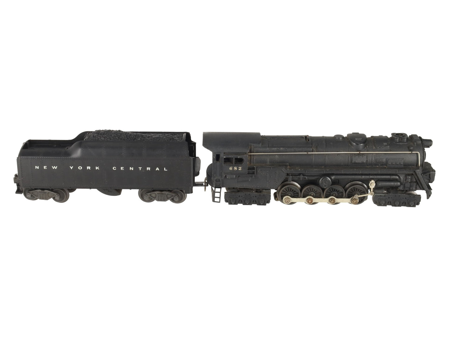 Lionel 682 Vintage O Postwar PRR 6-8-6 Steam Locomotive w/2046W-50 Tender VG/Box