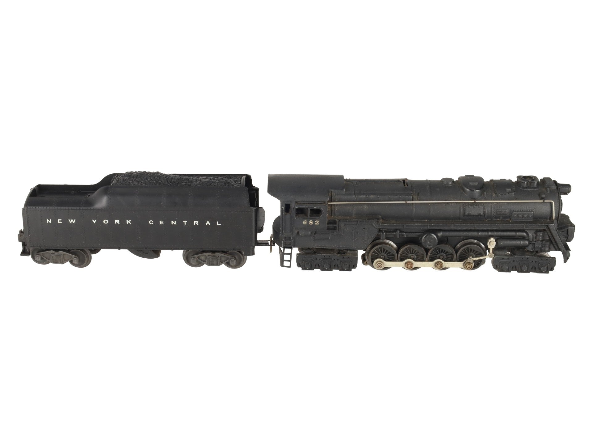 Lionel 682 Vintage O Postwar PRR 6-8-6 Steam Locomotive w/2046W-50 Tender VG/Box