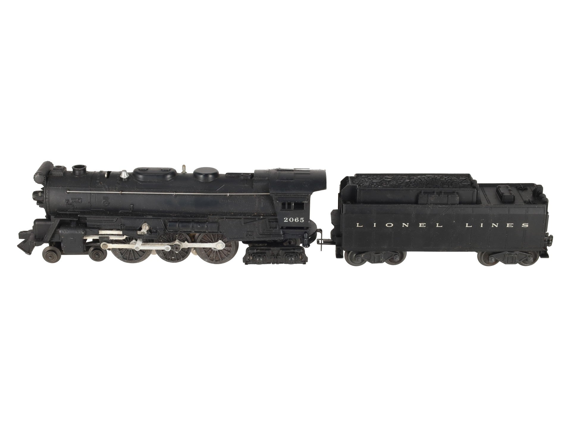Lionel 2065 Vintage O 4-6-4 Hudson Steam Locomotive & 6026W Tender VG