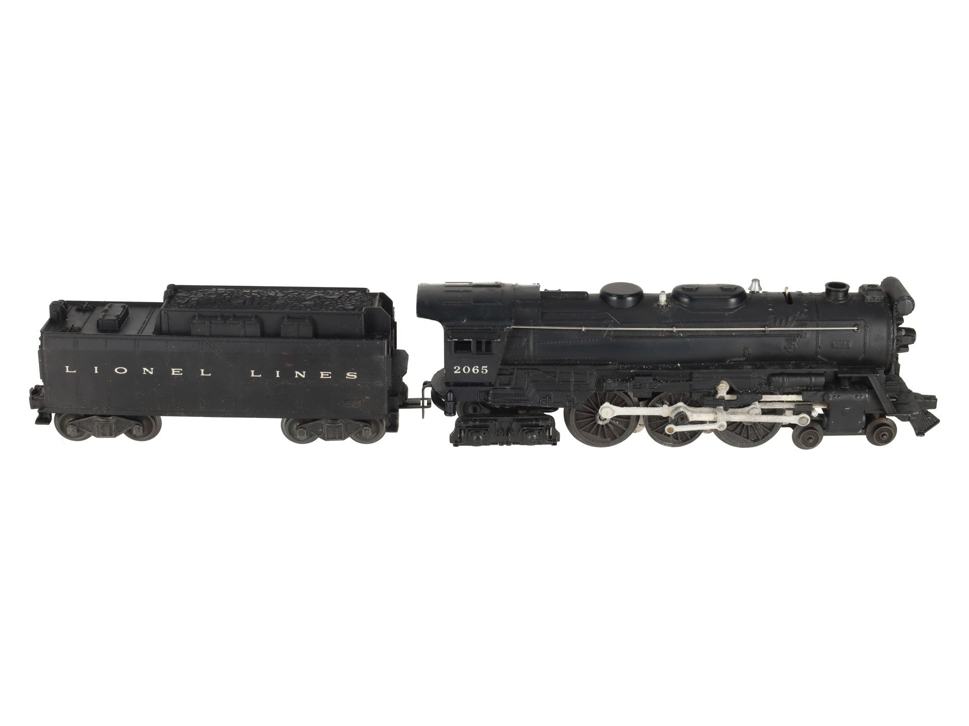 Lionel 2065 Vintage O 4-6-4 Hudson Steam Locomotive & 6026W Tender VG