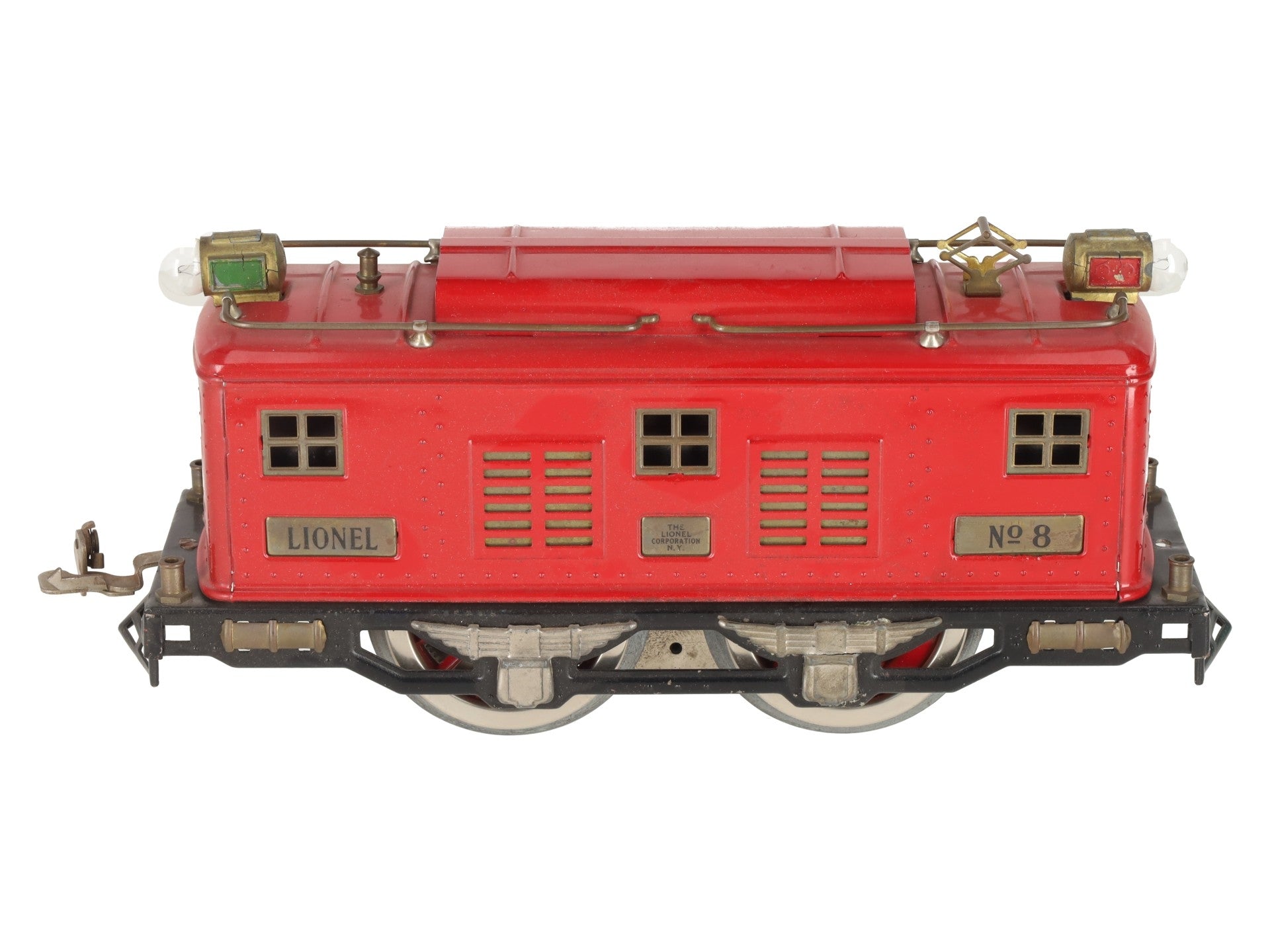 Lionel 8 Vintage Standard Gauge 0-4-0 Powered Electric Locomotive