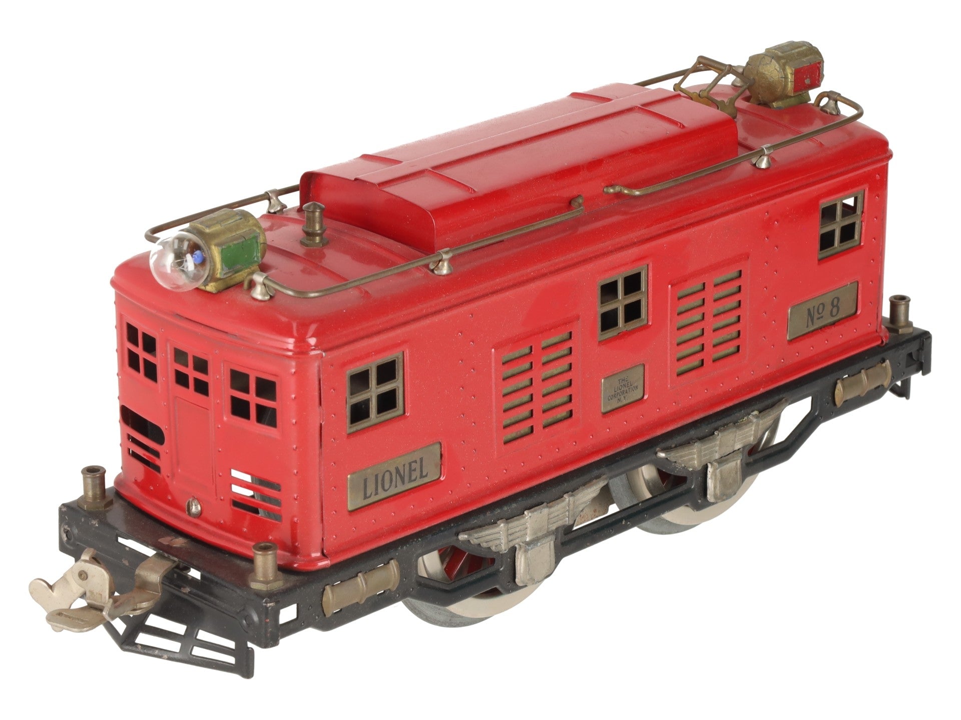 Lionel 8 Vintage Standard Gauge 0-4-0 Powered Electric Locomotive