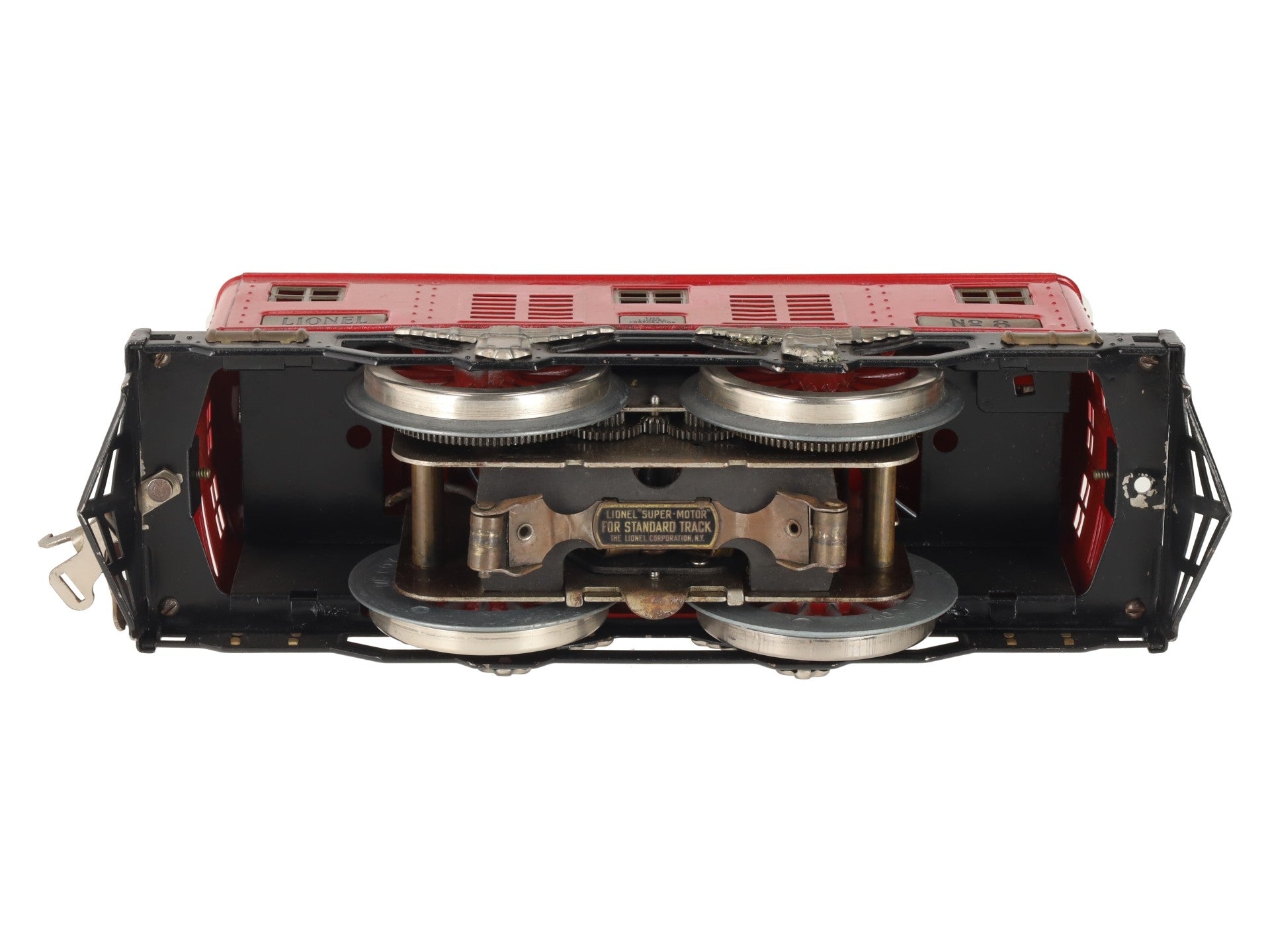 Lionel 8 Vintage Standard Gauge 0-4-0 Powered Electric Locomotive