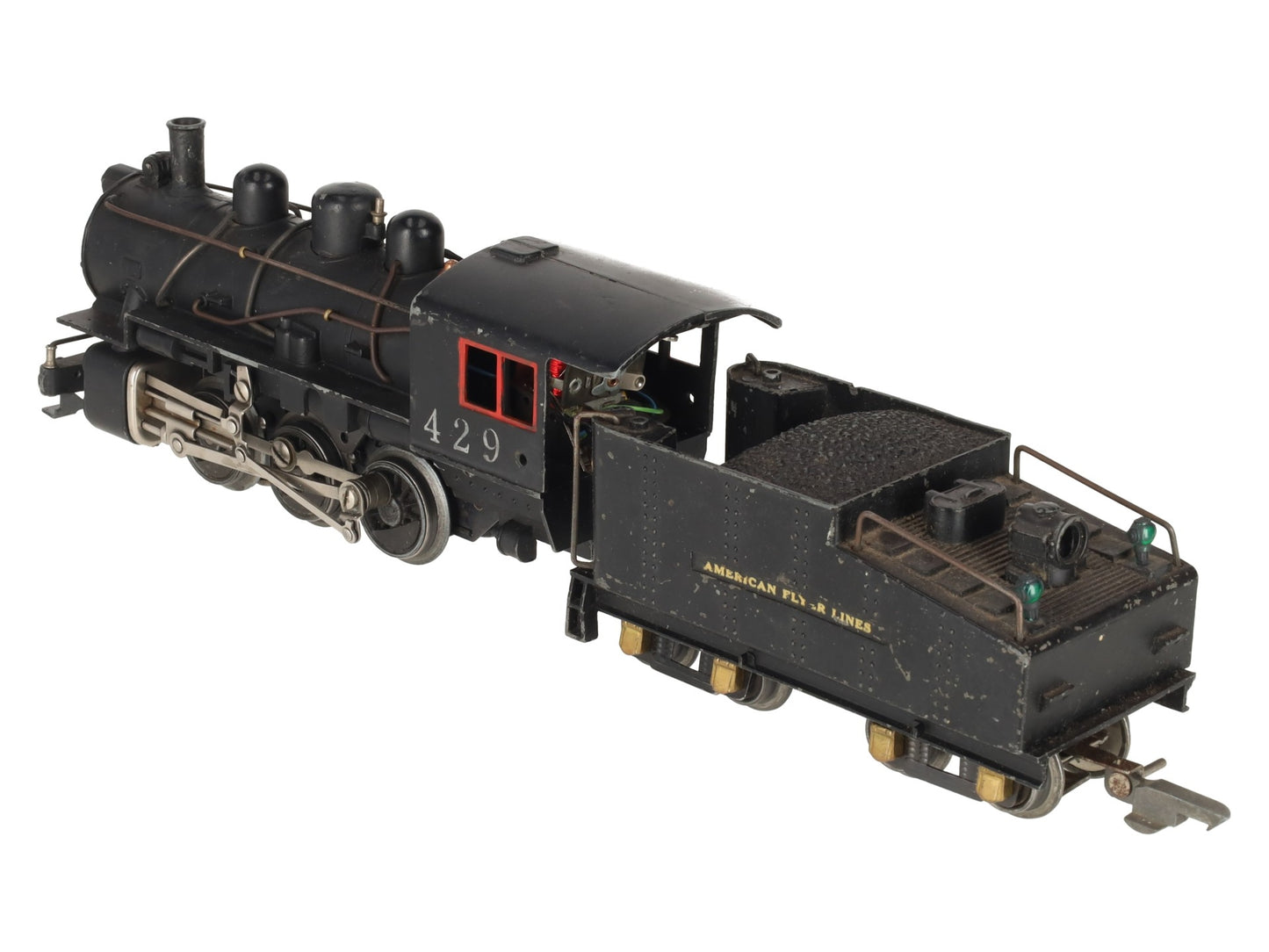 American Flyer 429 Vintage O Gauge 0-6-0 Steam Switcher W/Tender VG