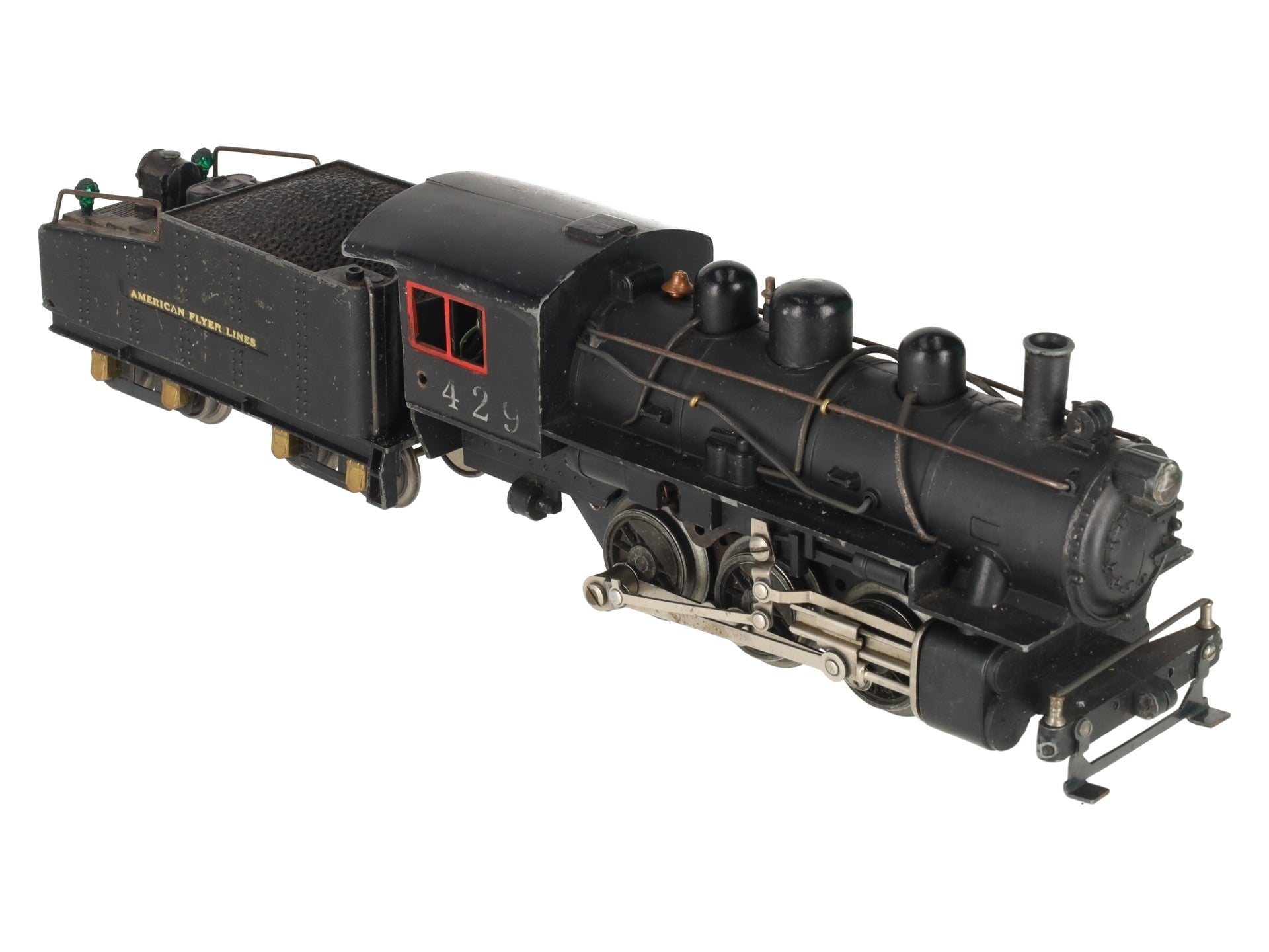 American Flyer 429 Vintage O Gauge 0-6-0 Steam Switcher W/Tender VG