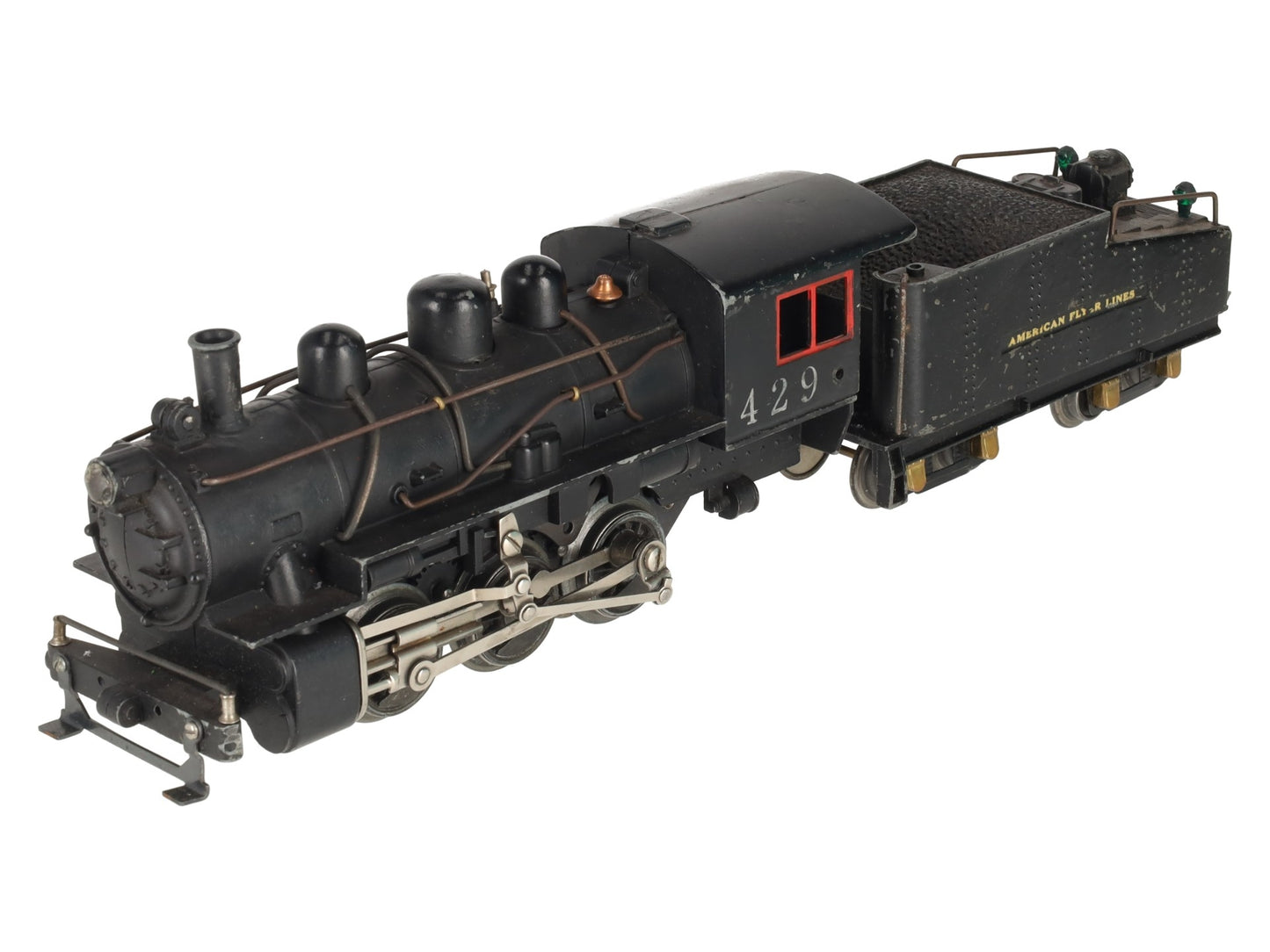 American Flyer 429 Vintage O Gauge 0-6-0 Steam Switcher W/Tender VG