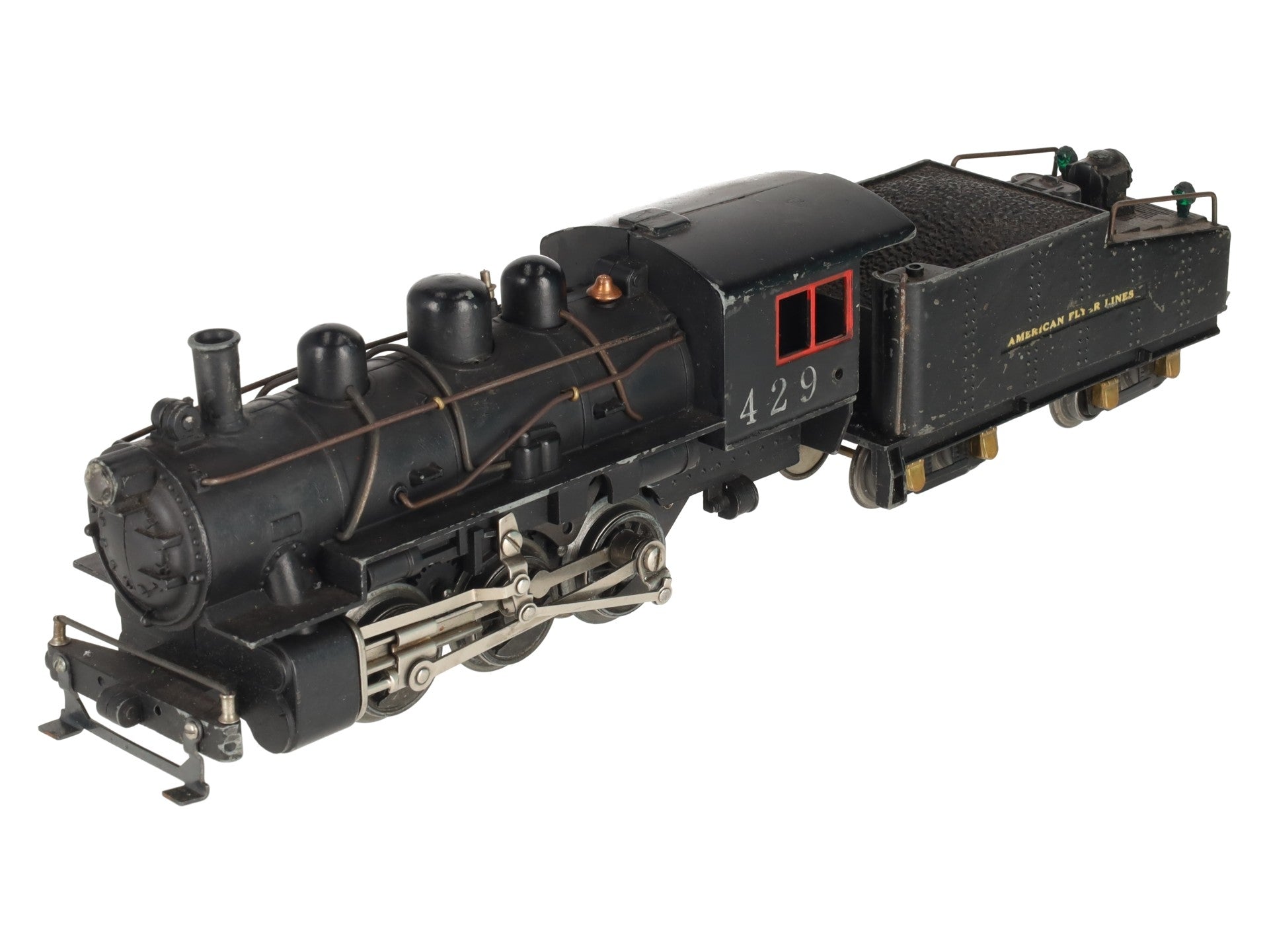 American Flyer 429 Vintage O Gauge 0-6-0 Steam Switcher W/Tender VG