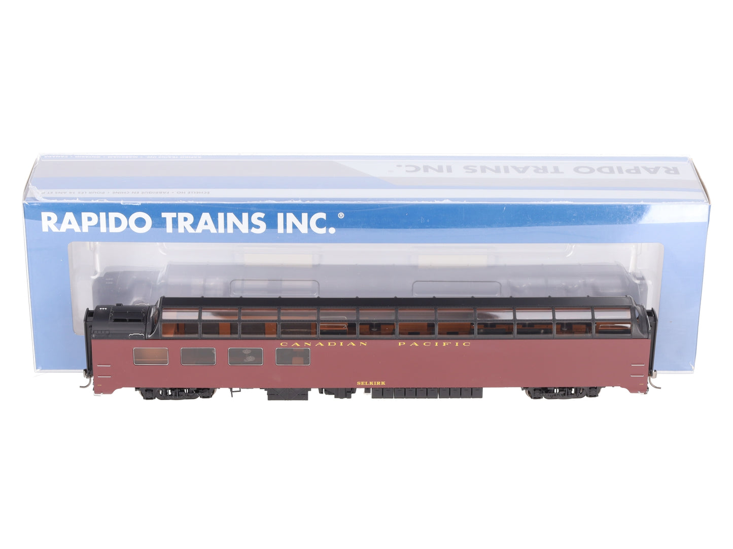 Rapido Trains 175014 Ho Canadian Pacific Selkirk SP Dome-Lounge #3605 LN/Box