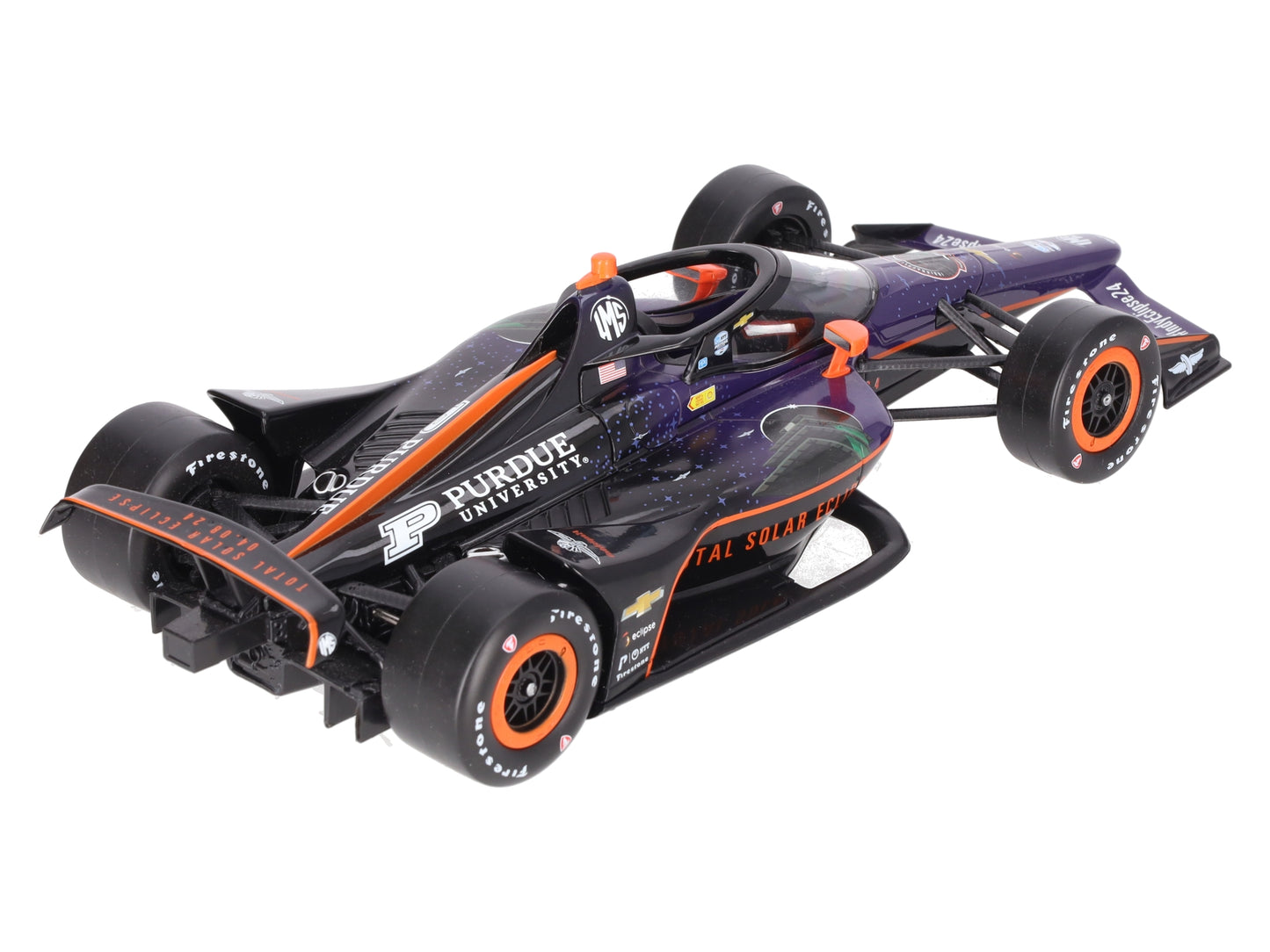 Greenlight Collectibles 1:18 2024 IMS Total Solar Eclipse Special Edition Car LN/Box