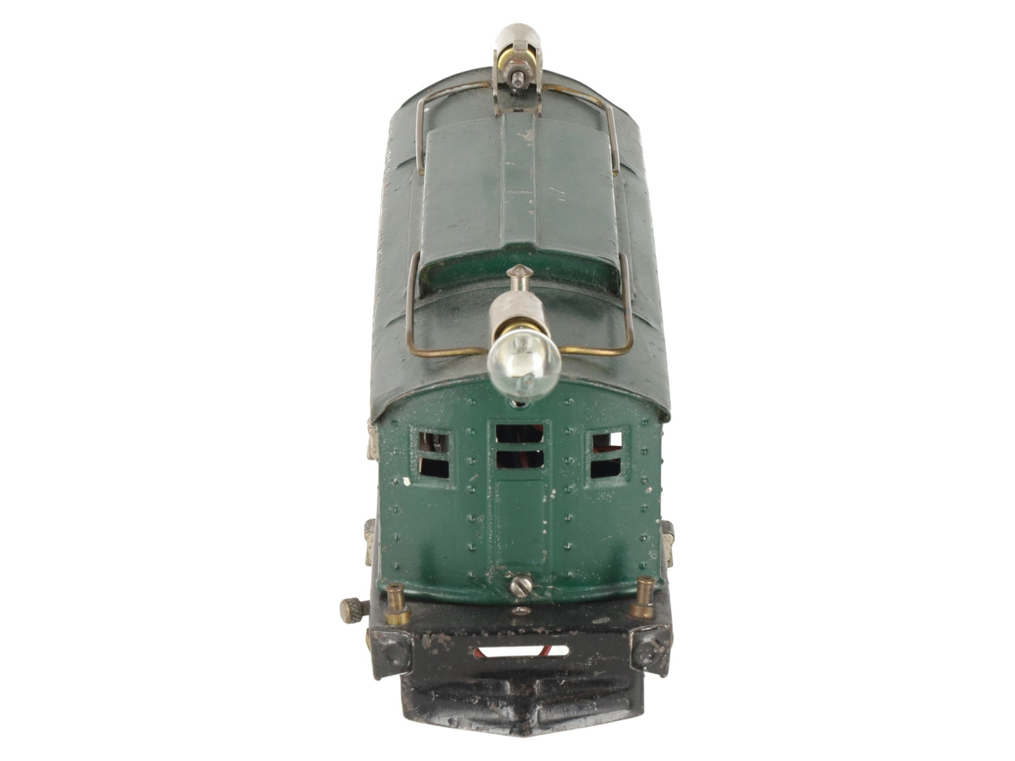 Lionel 253 Vintage O Prewar Green Tinplate Electric Locomotive VG