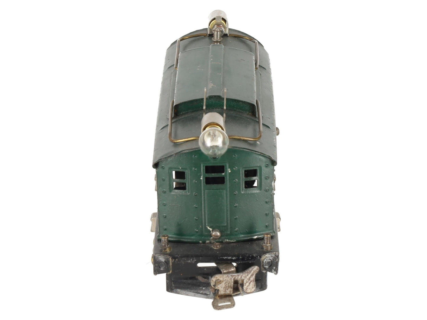Lionel 253 Vintage O Prewar Green Tinplate Electric Locomotive VG