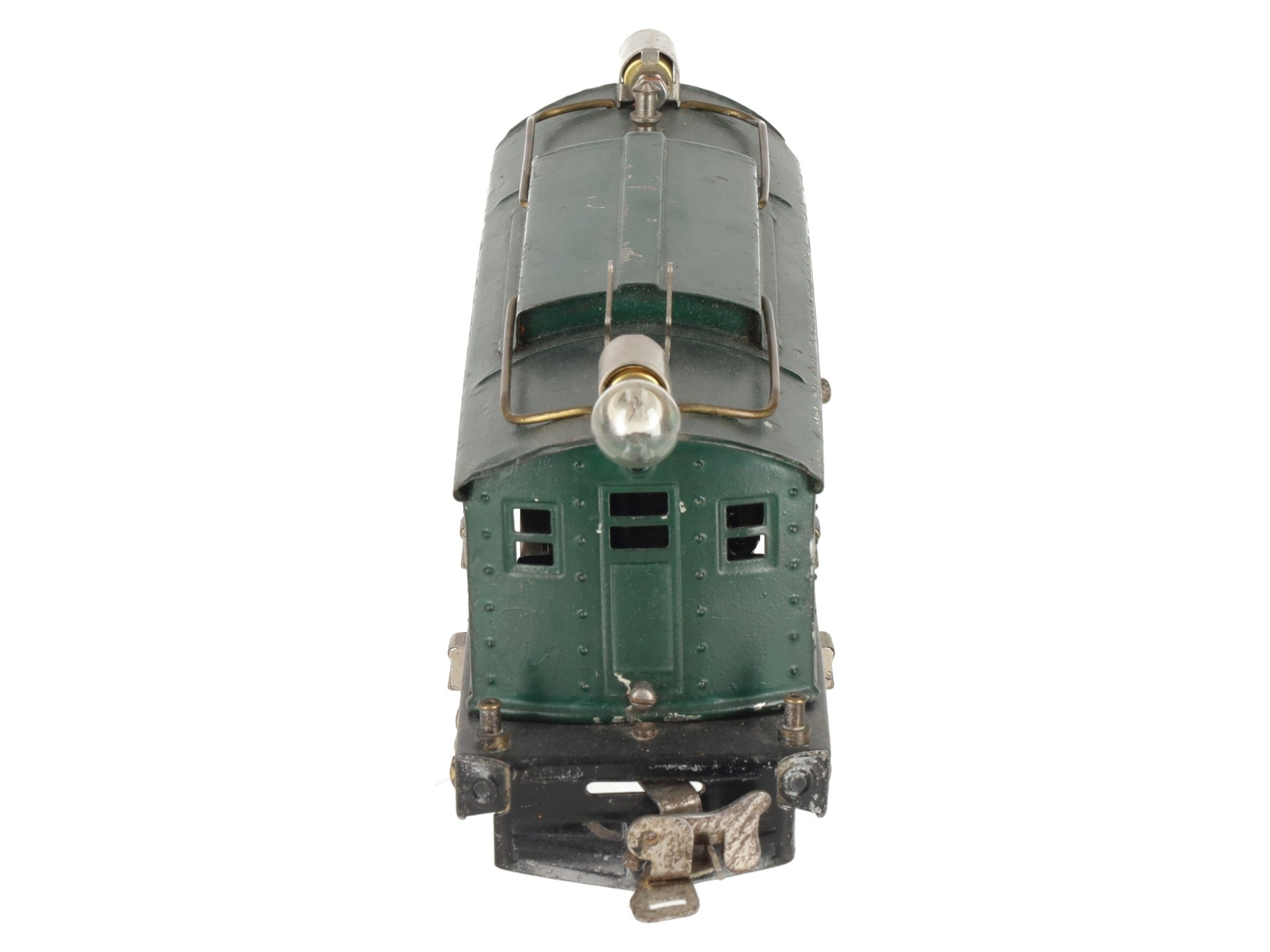 Lionel 253 Vintage O Prewar Green Tinplate Electric Locomotive VG