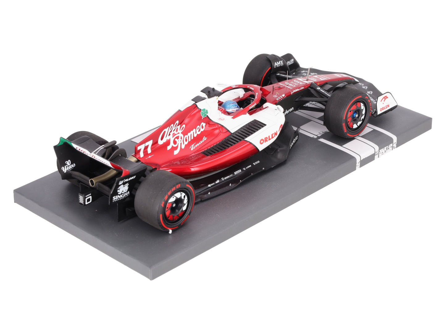 Minichamps 117220177 1:18 Alfa Romero F1 Team Orlen C42 Valtteri Bottas LN/Box