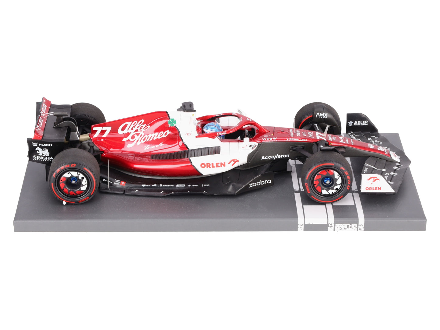 Minichamps 117220177 1:18 Alfa Romero F1 Team Orlen C42 Valtteri Bottas LN/Box