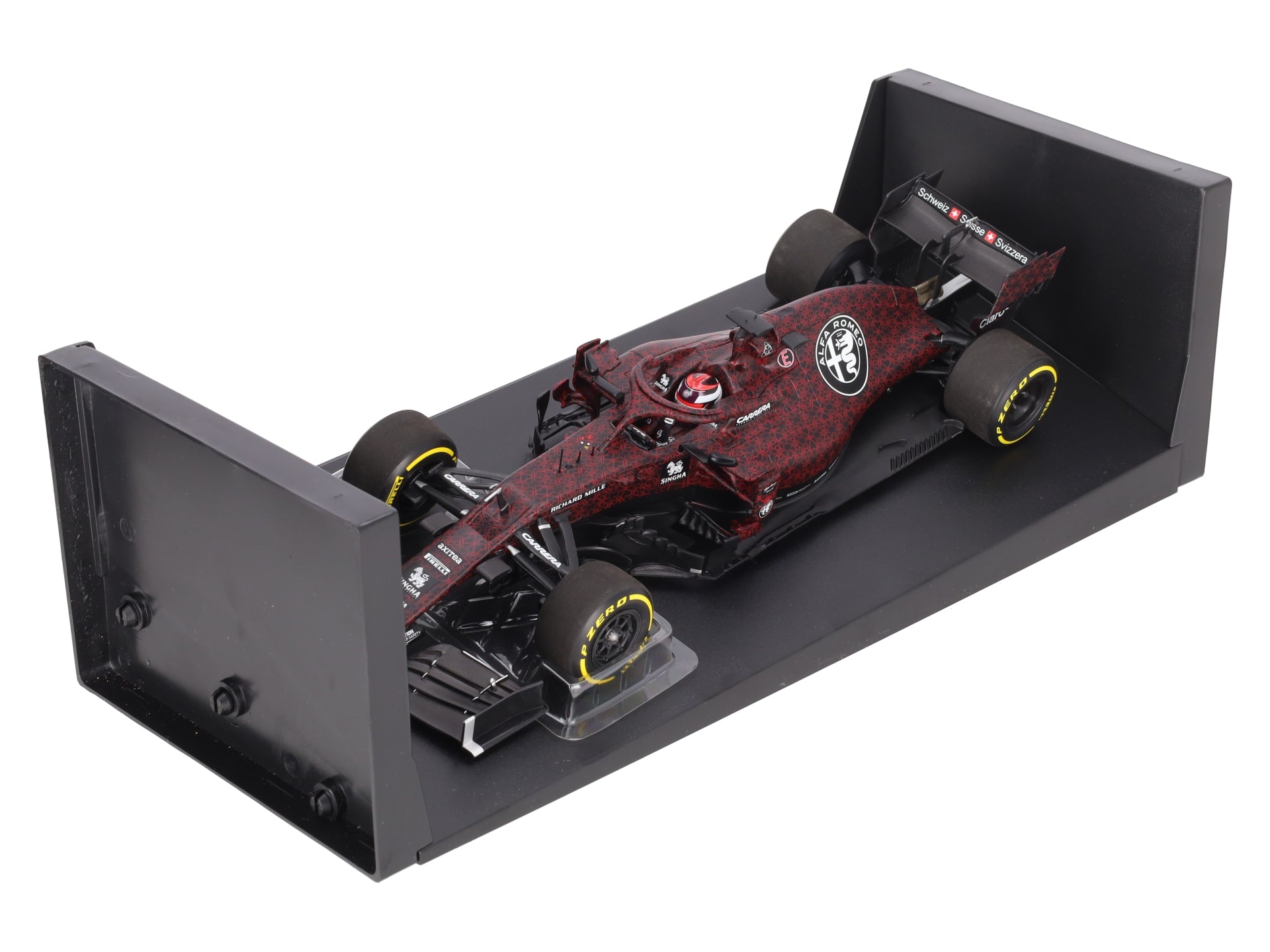 Minichamps 1:18 Alfa Romeo Racing C38 Raikkonen Valentines Day Shakedown Livery LN/Box